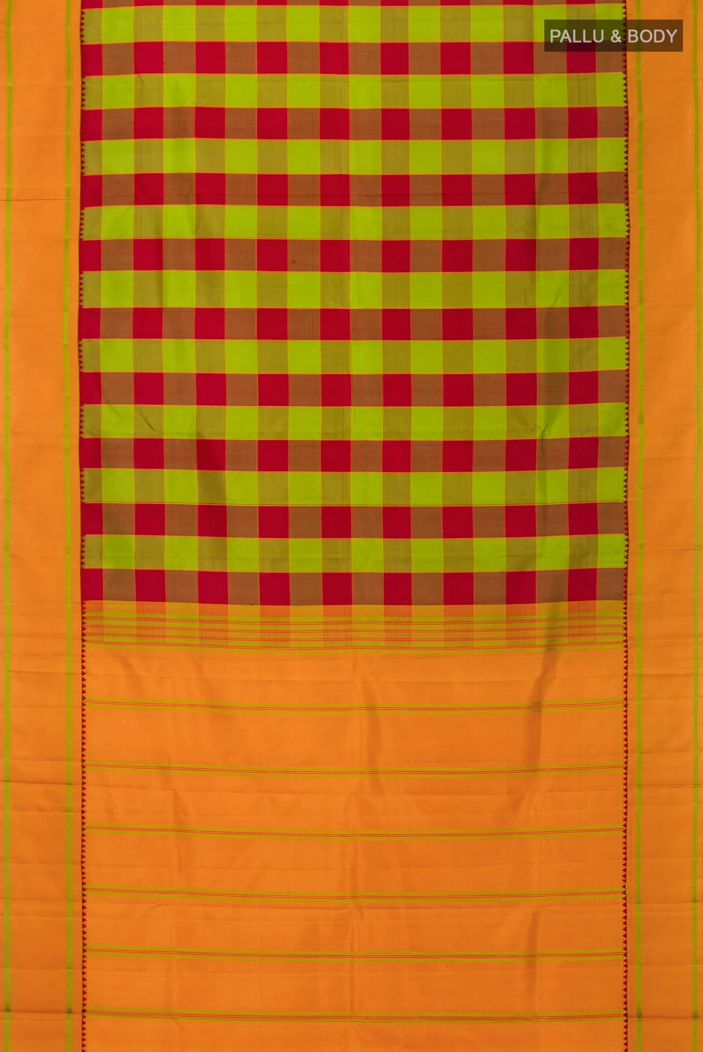 Multi Kanjivaram Silk Saree - Image 6
