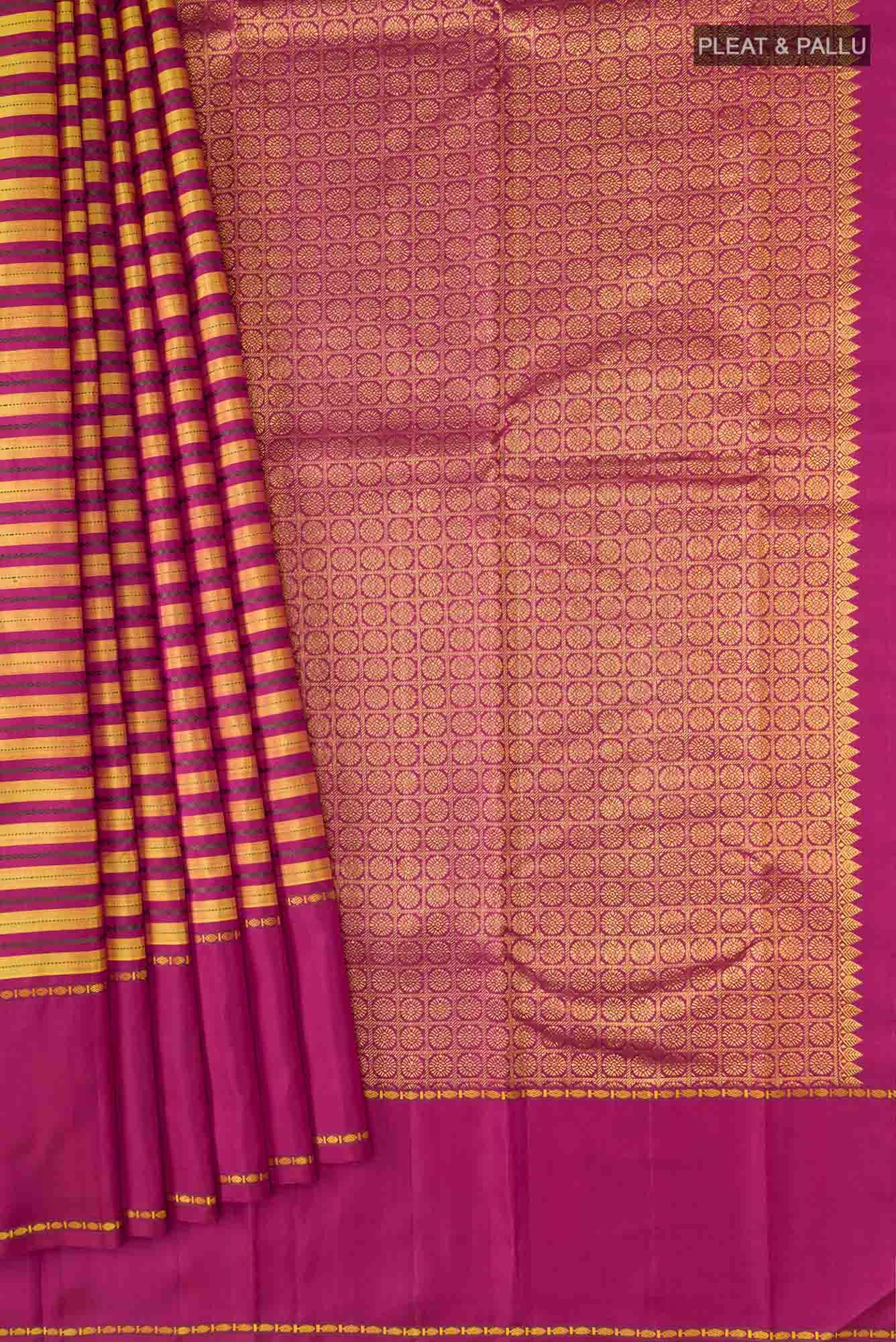 Multi Kanjivaram Silk Saree - Image 2