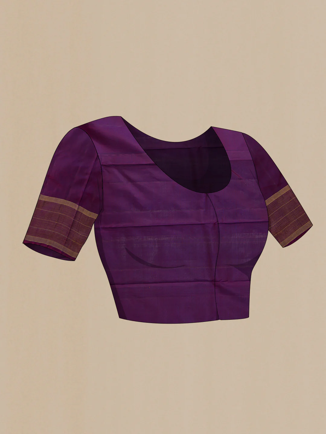 Mustard Dual Tone Kanjivaram Saree - Image 5