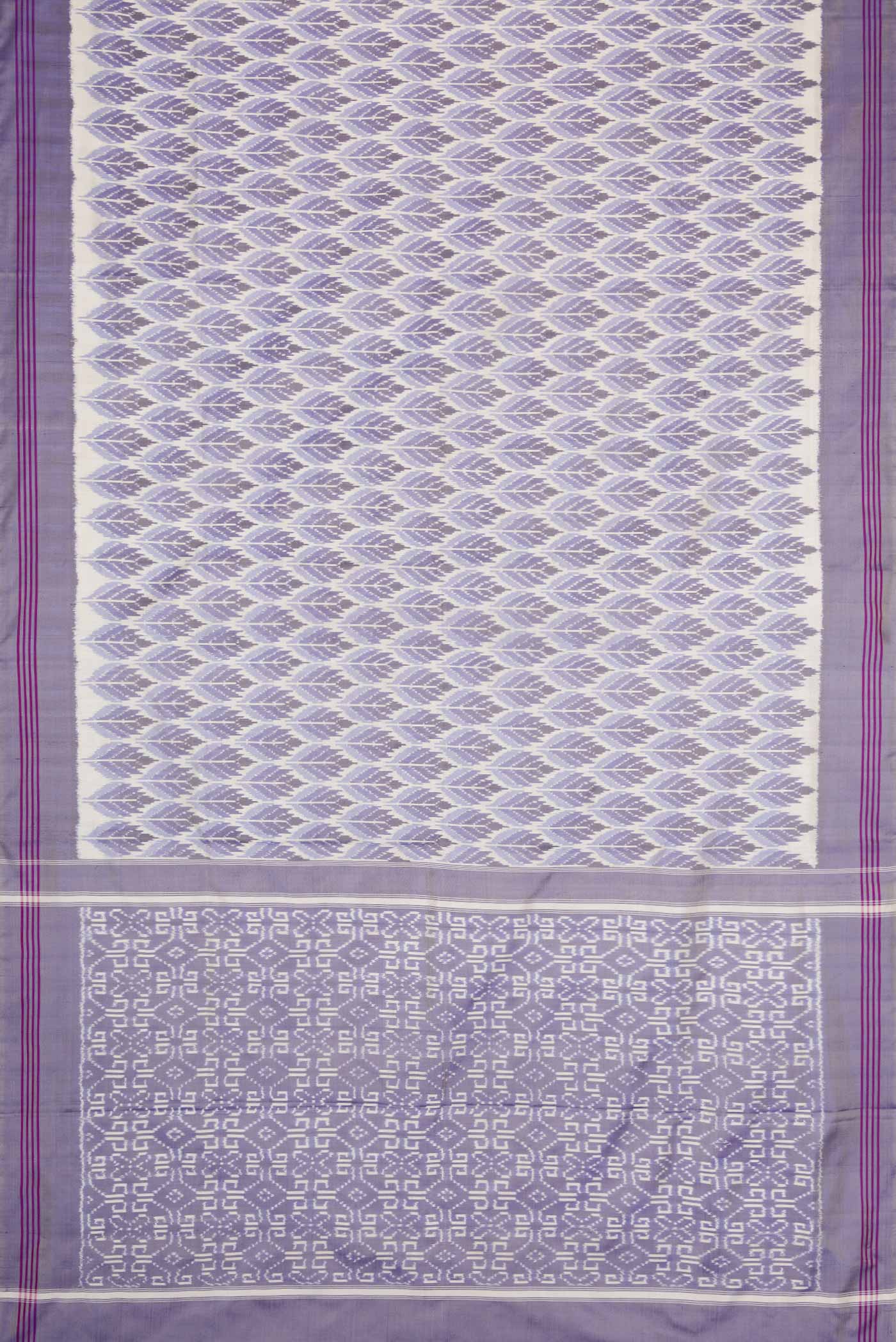 Multi Color Pochampally Silk Saree - Image 6