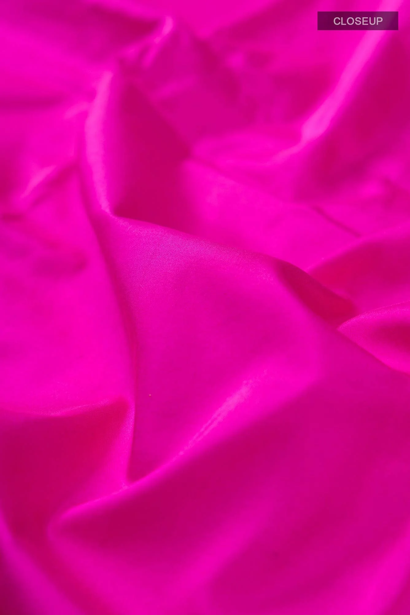 Pink Bangalore Silk Saree - Image 3
