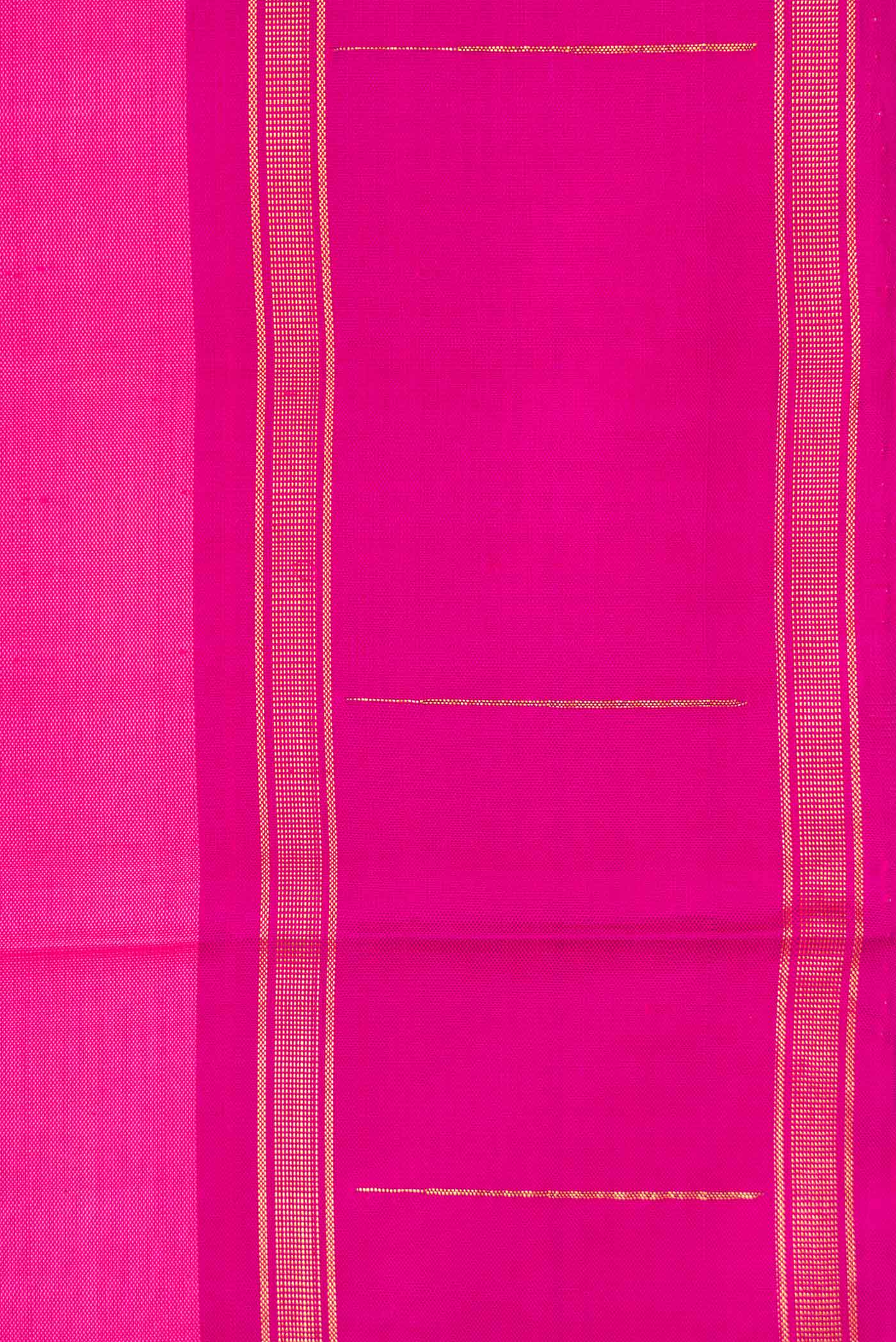Pink Dual Tone Kanchipuram Saree - Image 3