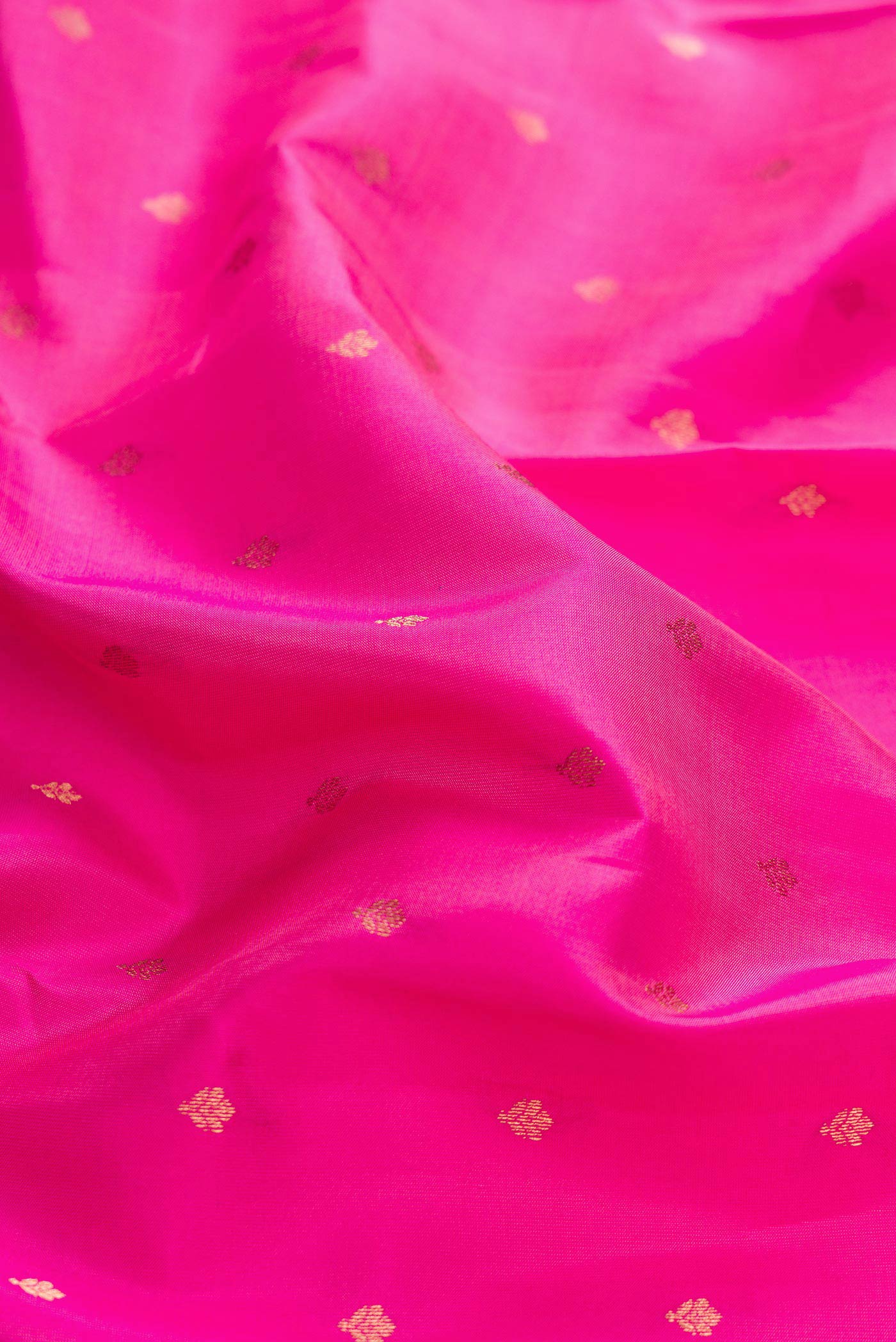 Pink Dual Tone Kanchipuram Silk Saree - Image 2