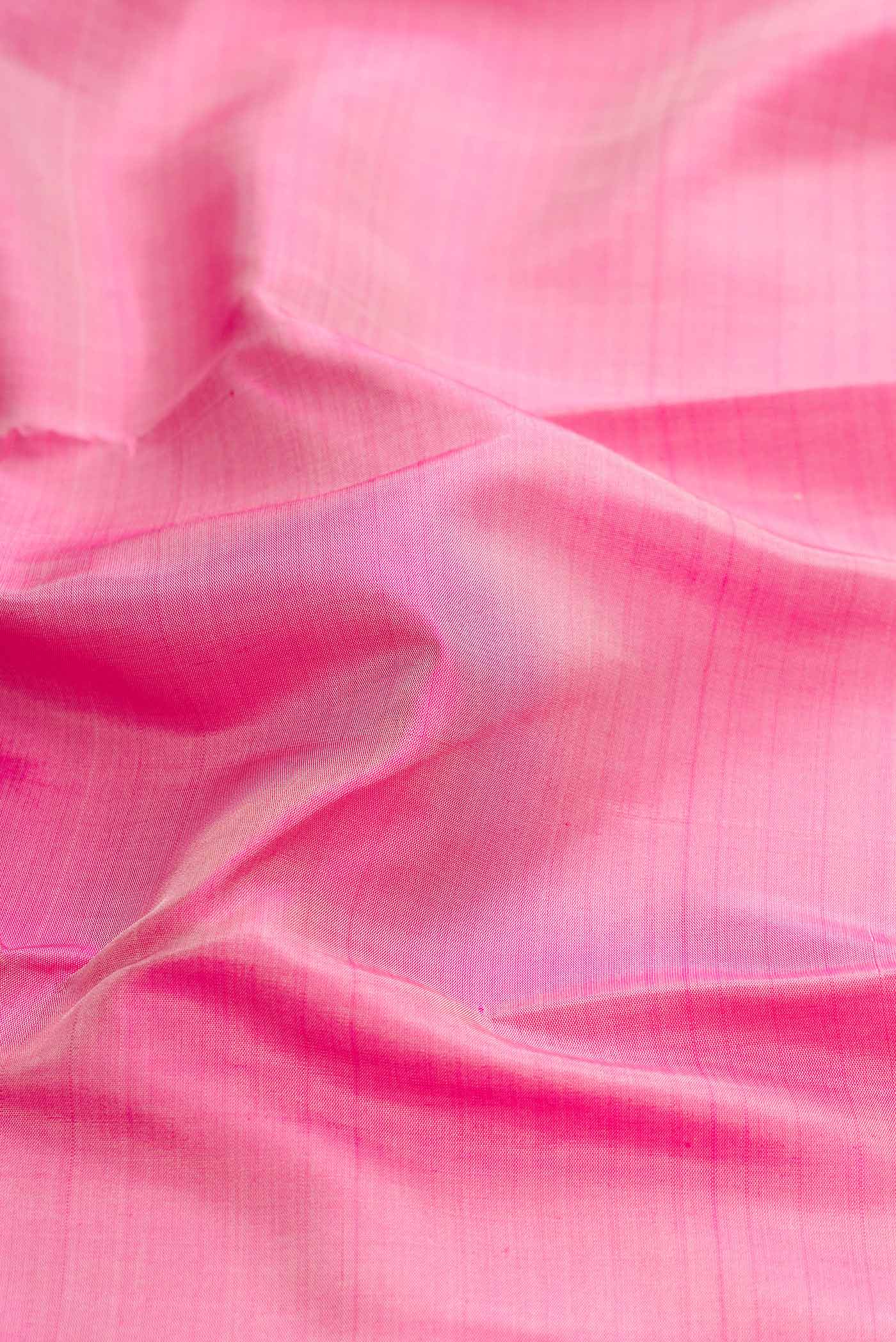 Pink Dual Tone Kanchipuram Silk Saree - Image 2