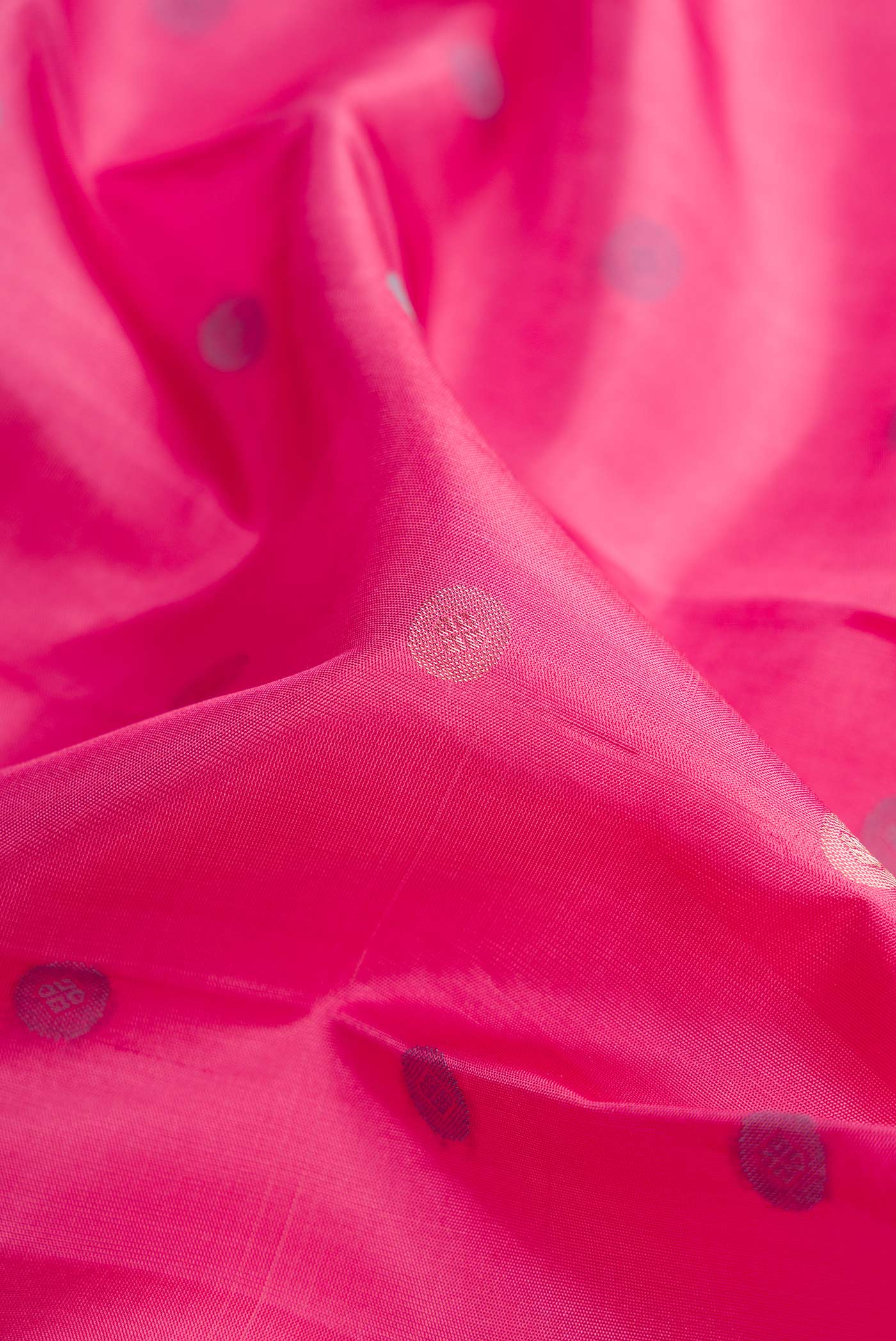 Pink Kanchipuram Silk Saree - Image 2
