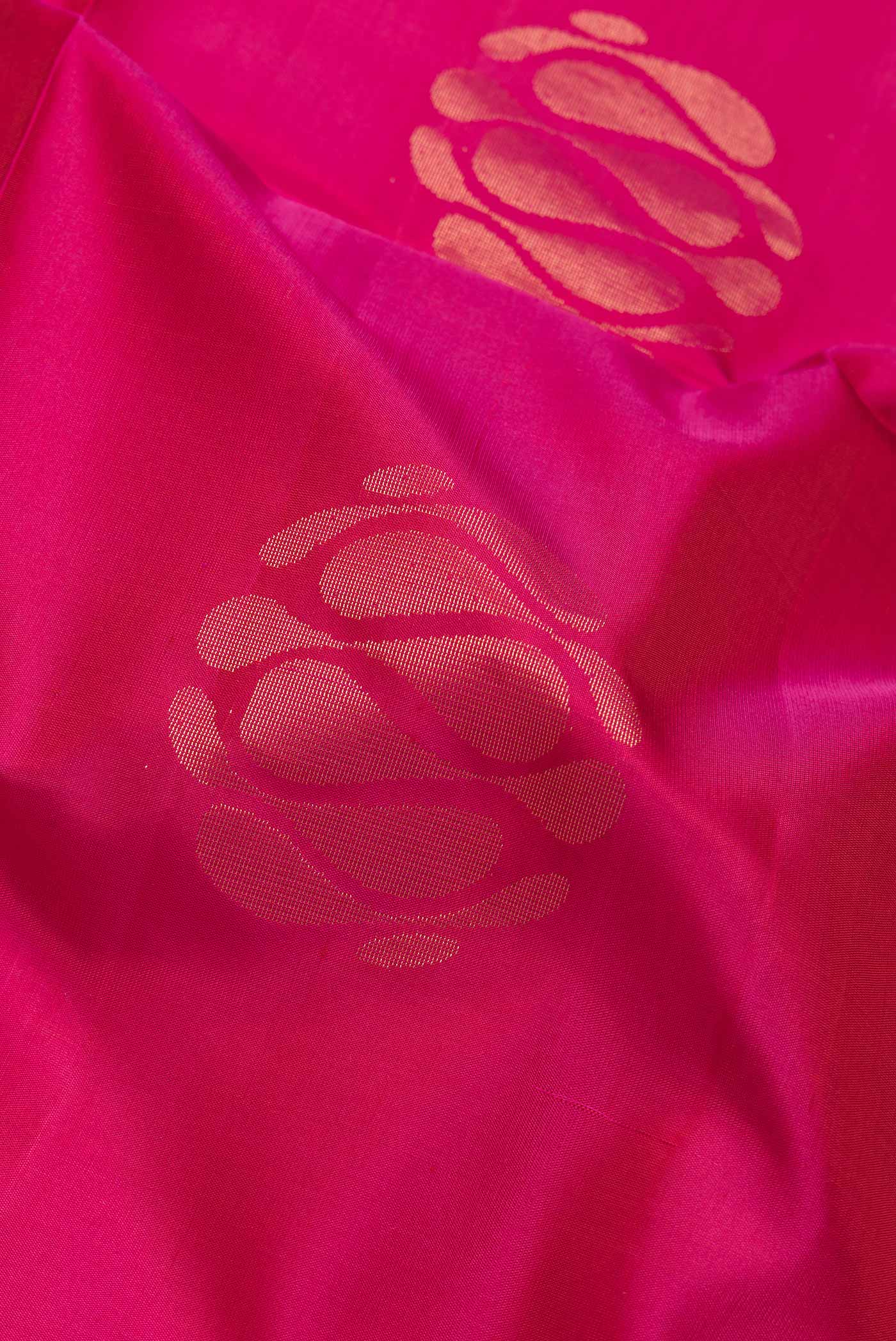 Pink Soft Silk Saree - Image 2