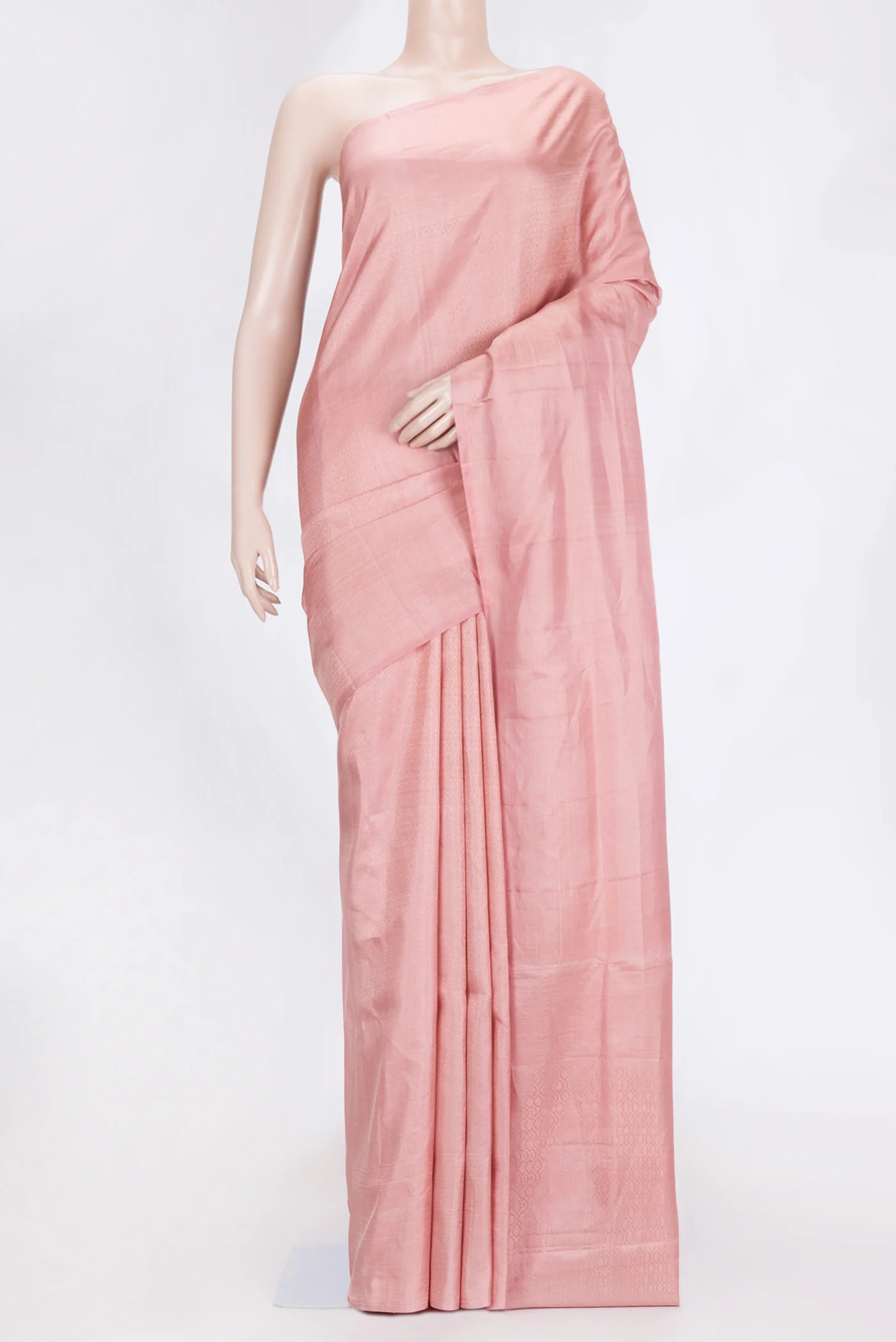Pink Soft Silk Saree