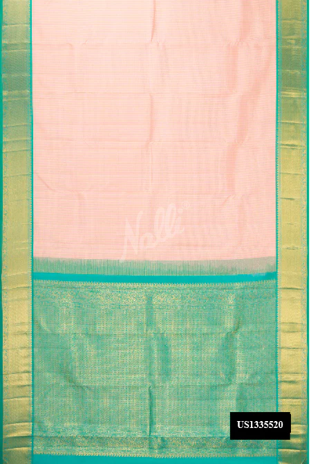 Pink Kanchipuram Silk Saree