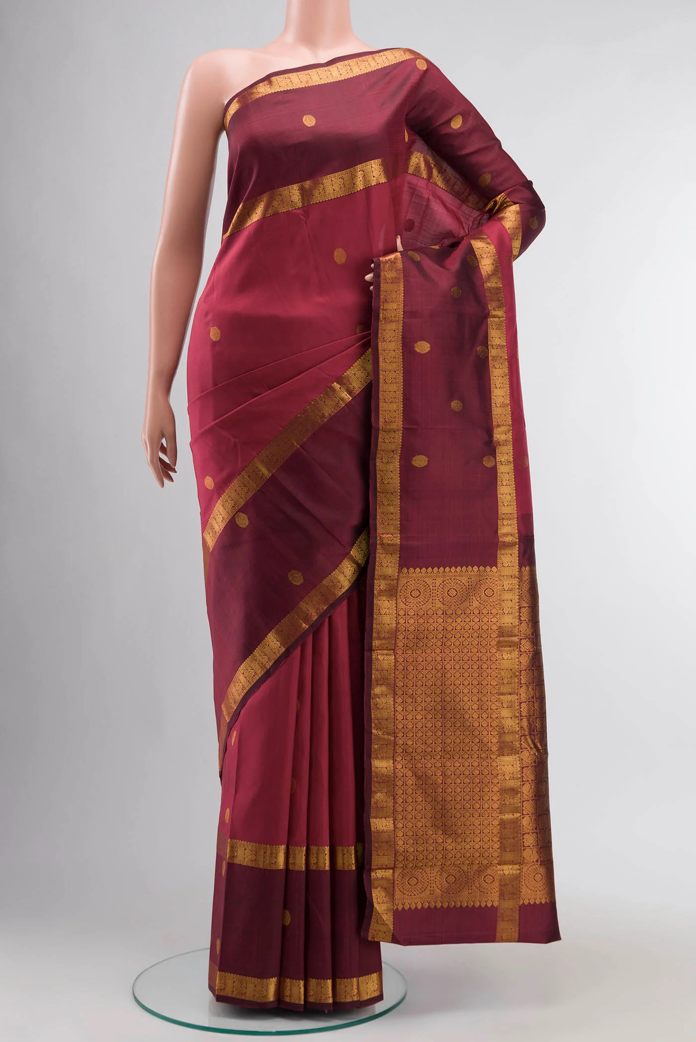 Pink Kanjivaram Silk Saree