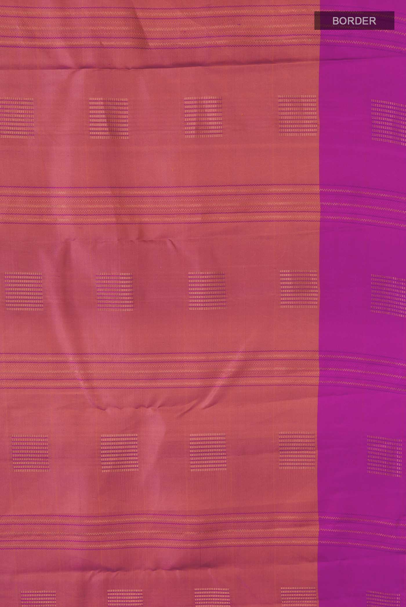 Pink Kanjivaram Silk Saree - Image 3
