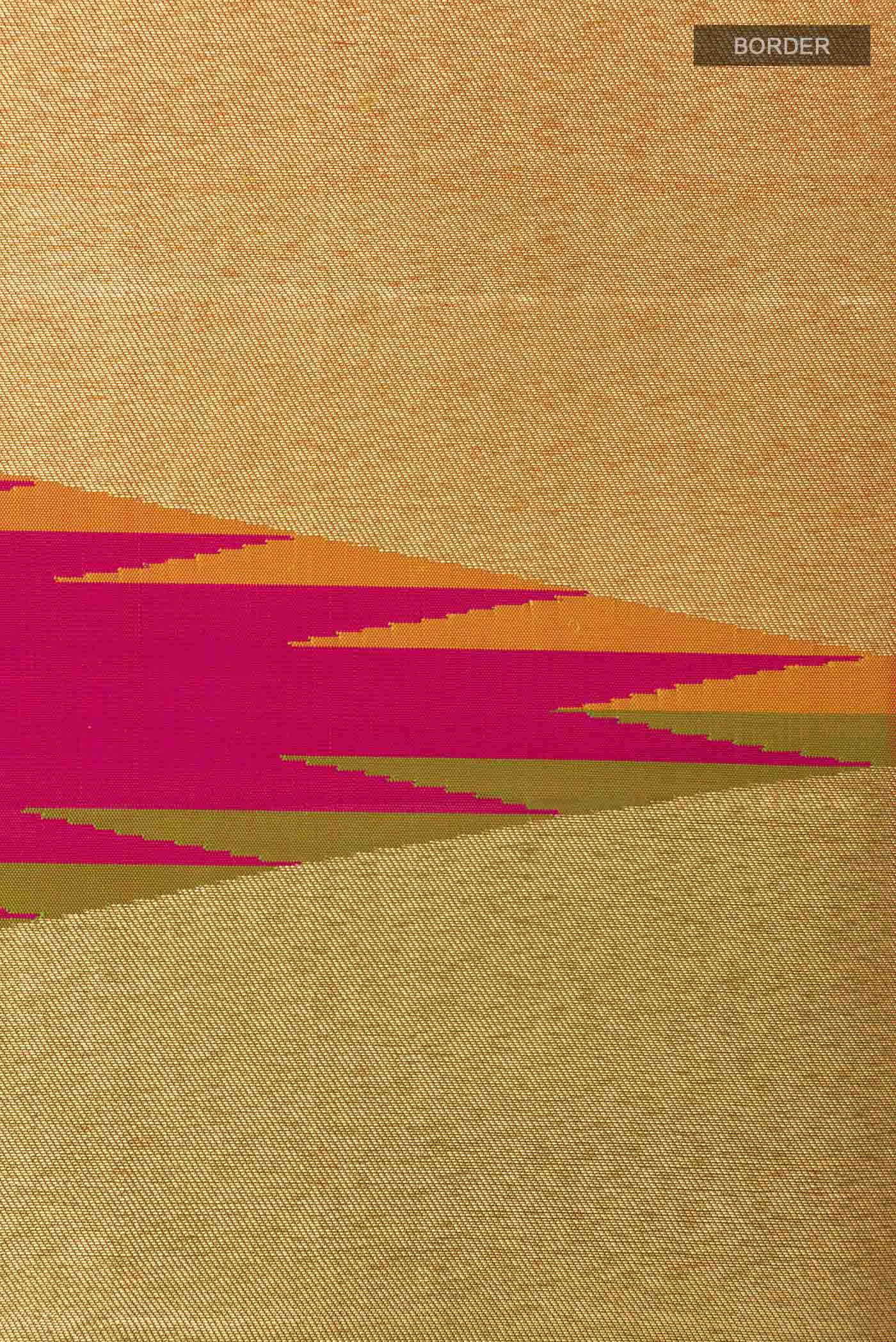 Pink Kanjivaram Silk Saree - Image 3