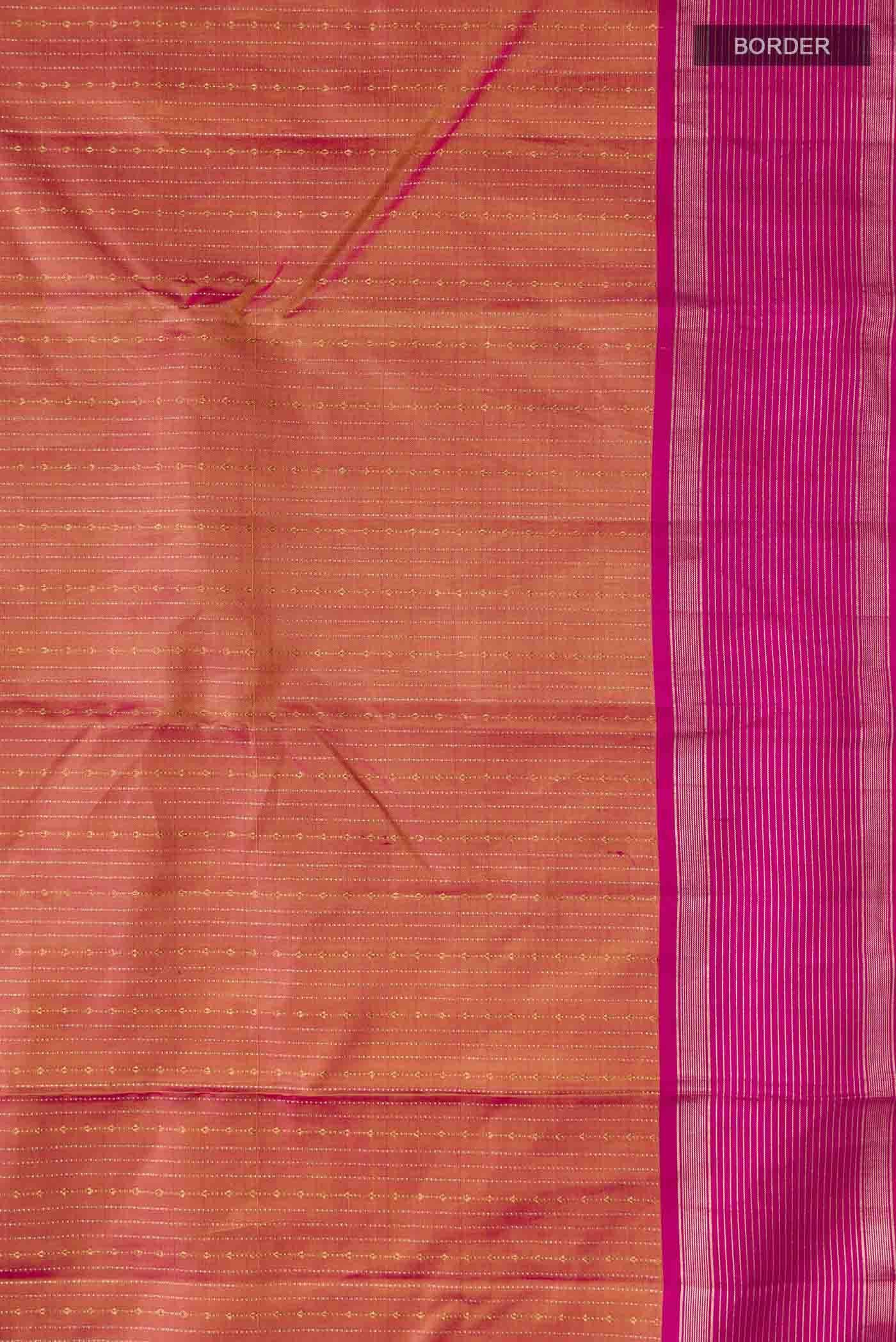 Pink Kanjivaram Silk Saree - Image 3