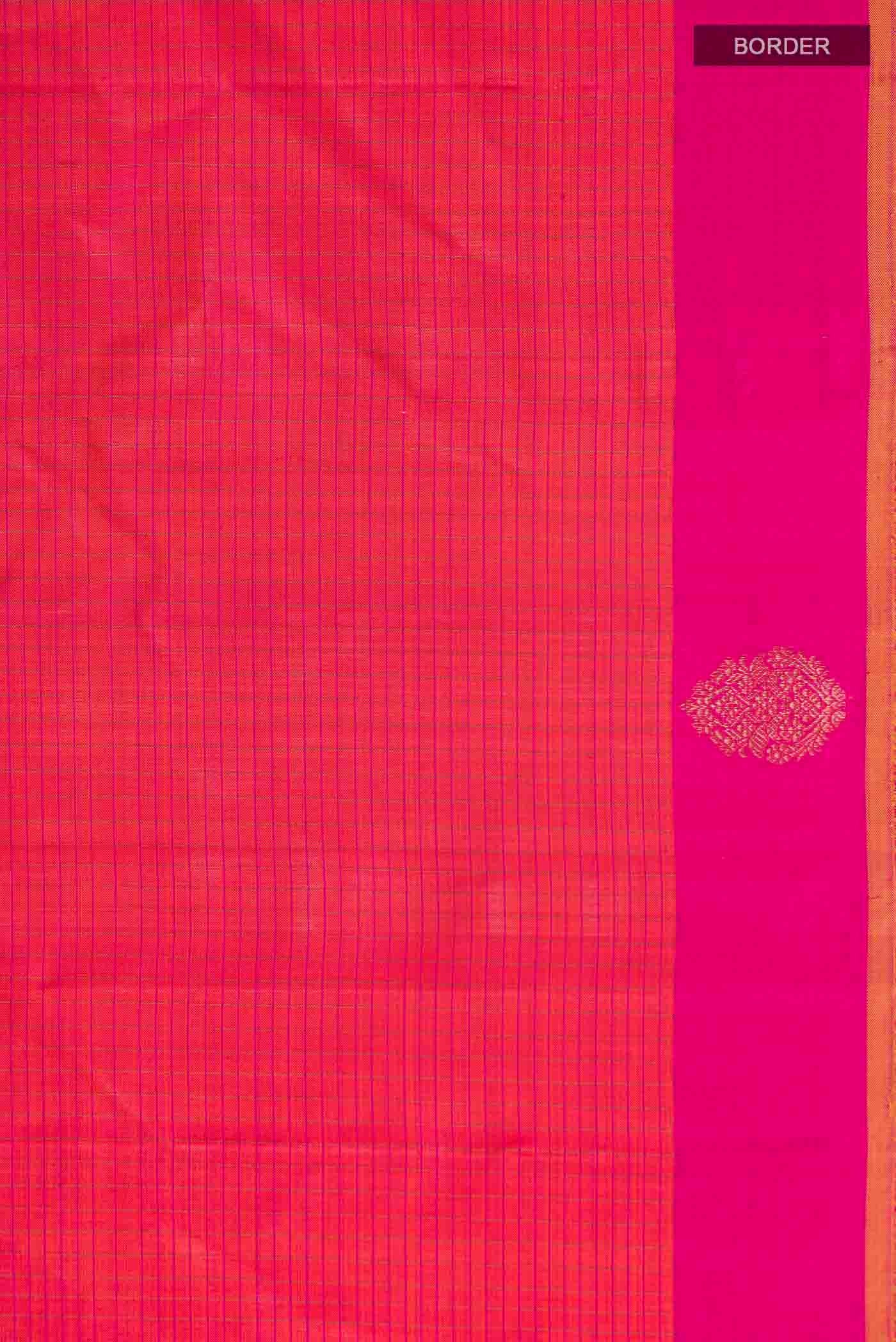 Pink Kanchipuram Silk Saree - Image 3