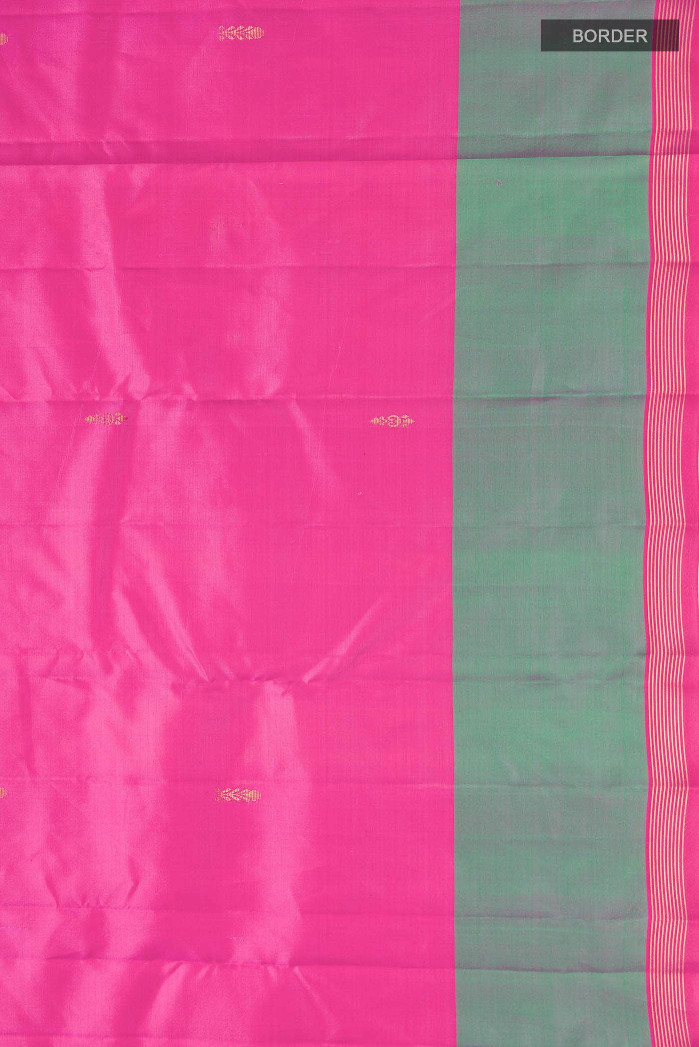 Pink Kanchipuram Silk Saree - Image 5