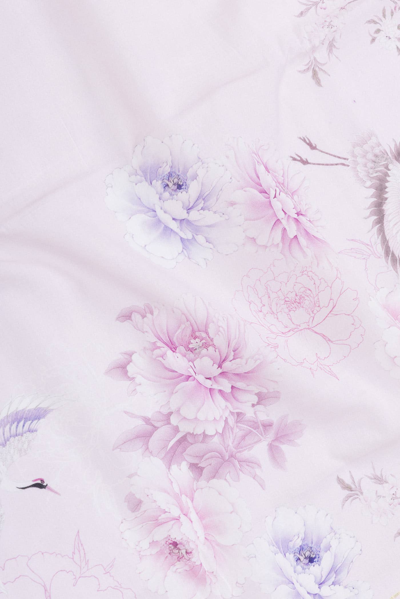 Pink Linen Saree - Image 2