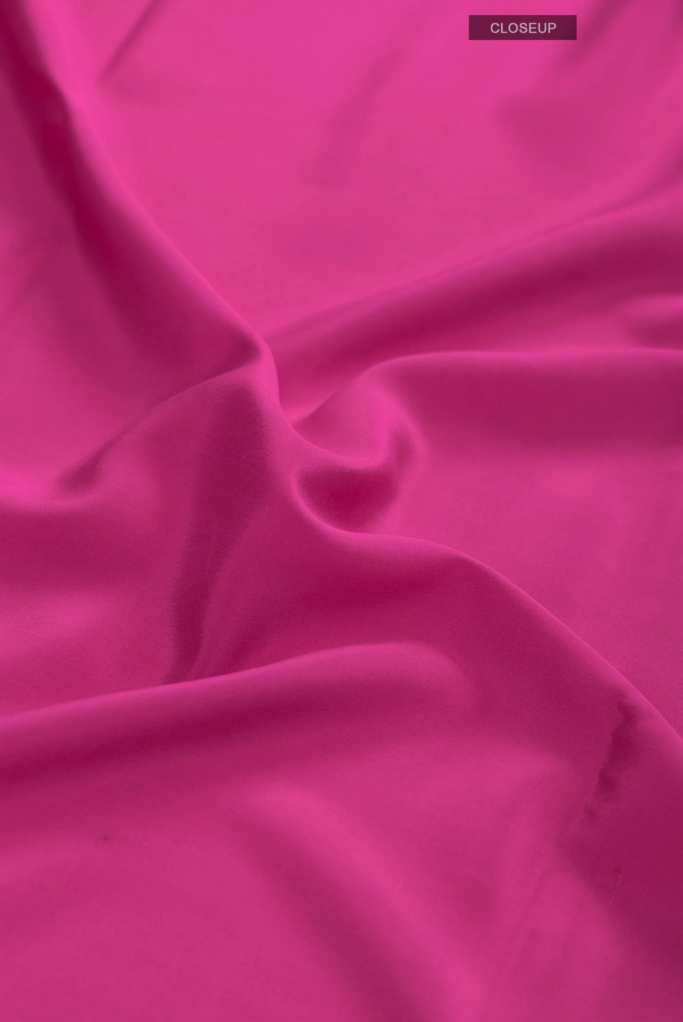 Pink Mysore Crepe Saree - Image 2
