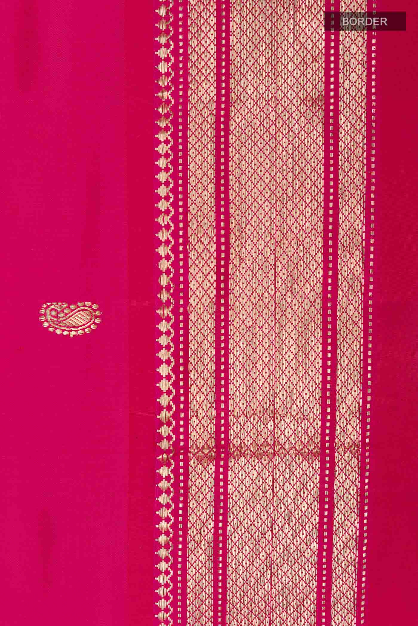 Pink Paithani Silk Saree - Image 3