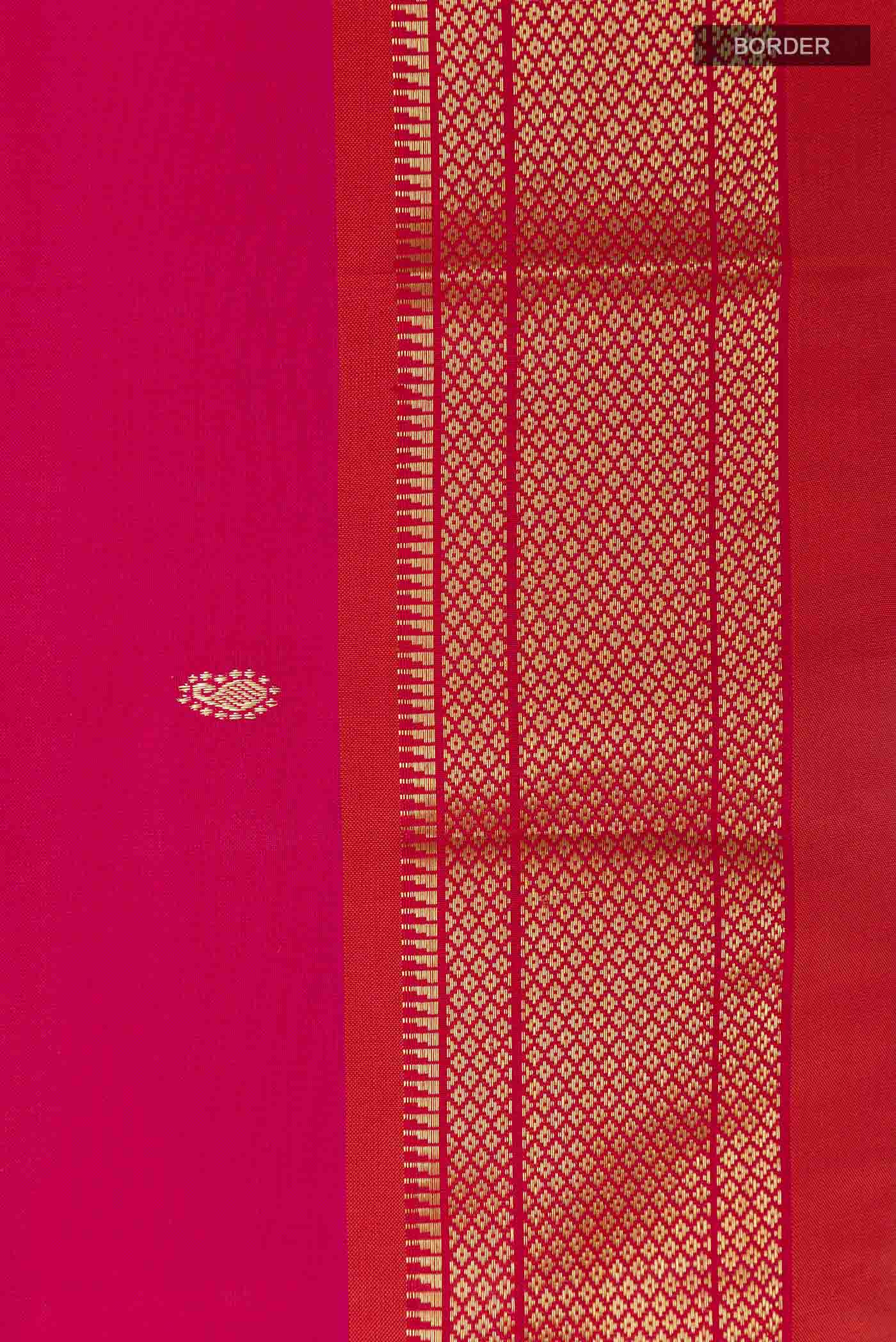 Pink Paithani Silk Saree - Image 3