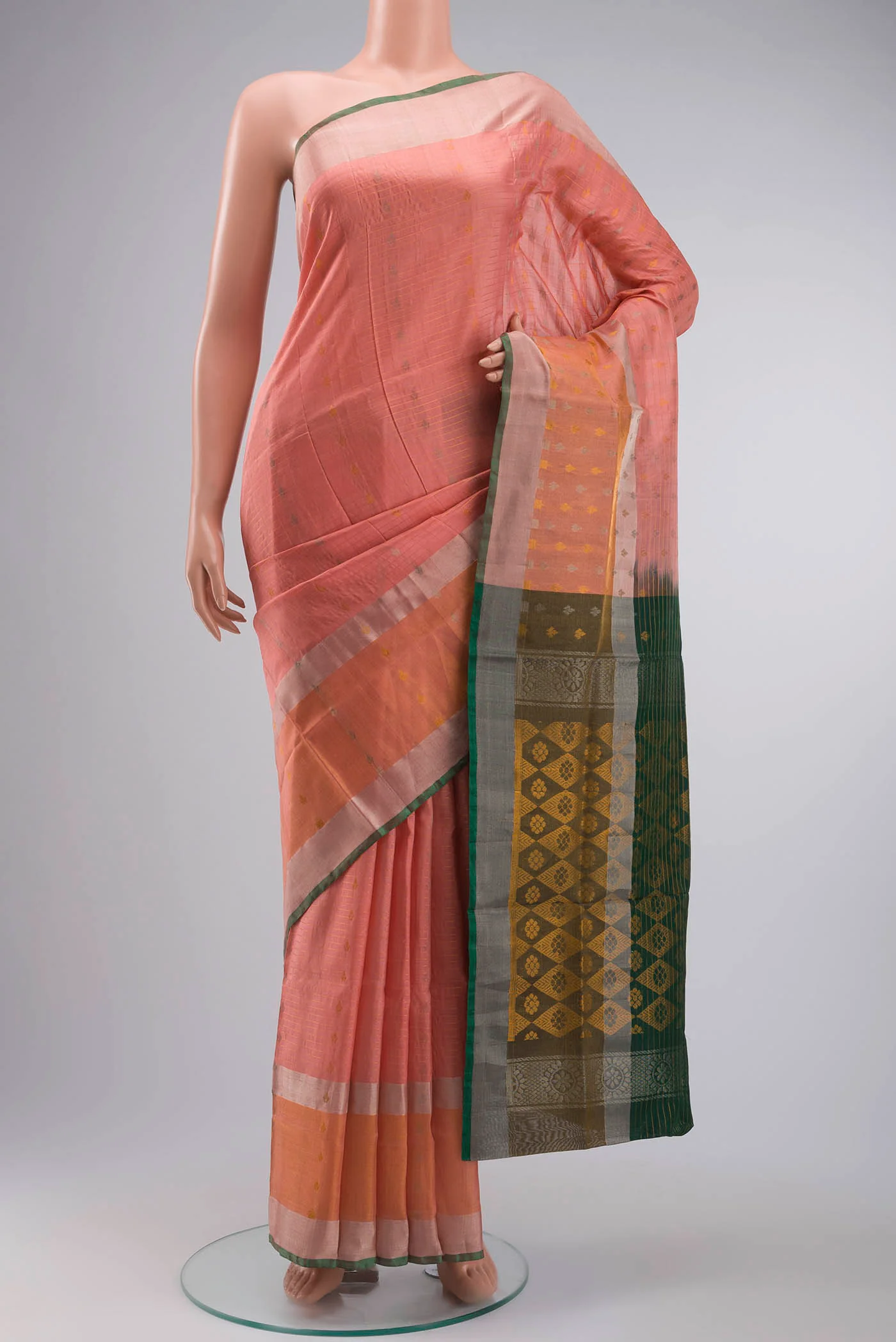 Pink Uppada Silk Saree