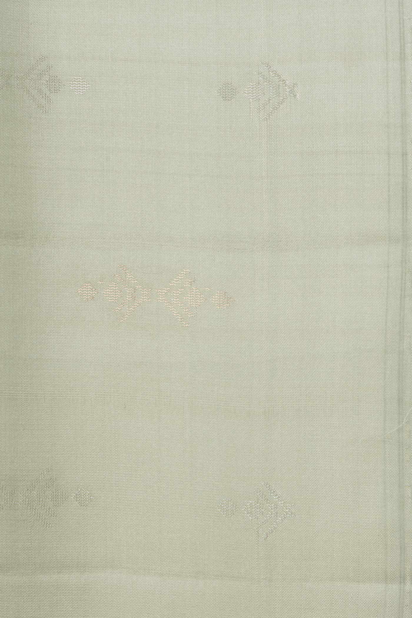 Sage Green Soft Silk Saree - Image 3