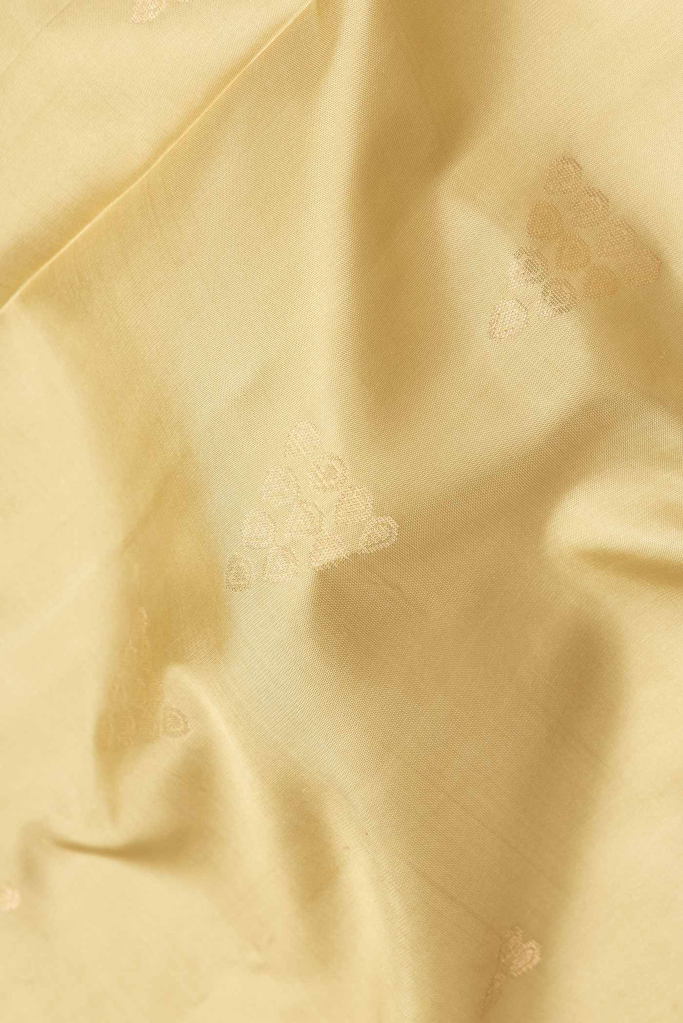 Beige Soft Silk Saree - Image 2