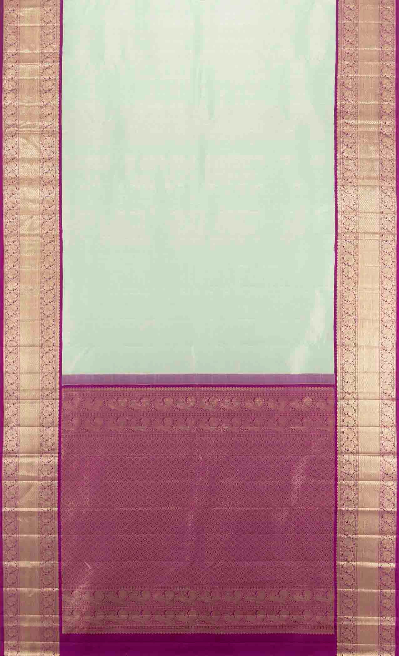 Pista Green Kanchipuram Silk Saree - Image 5