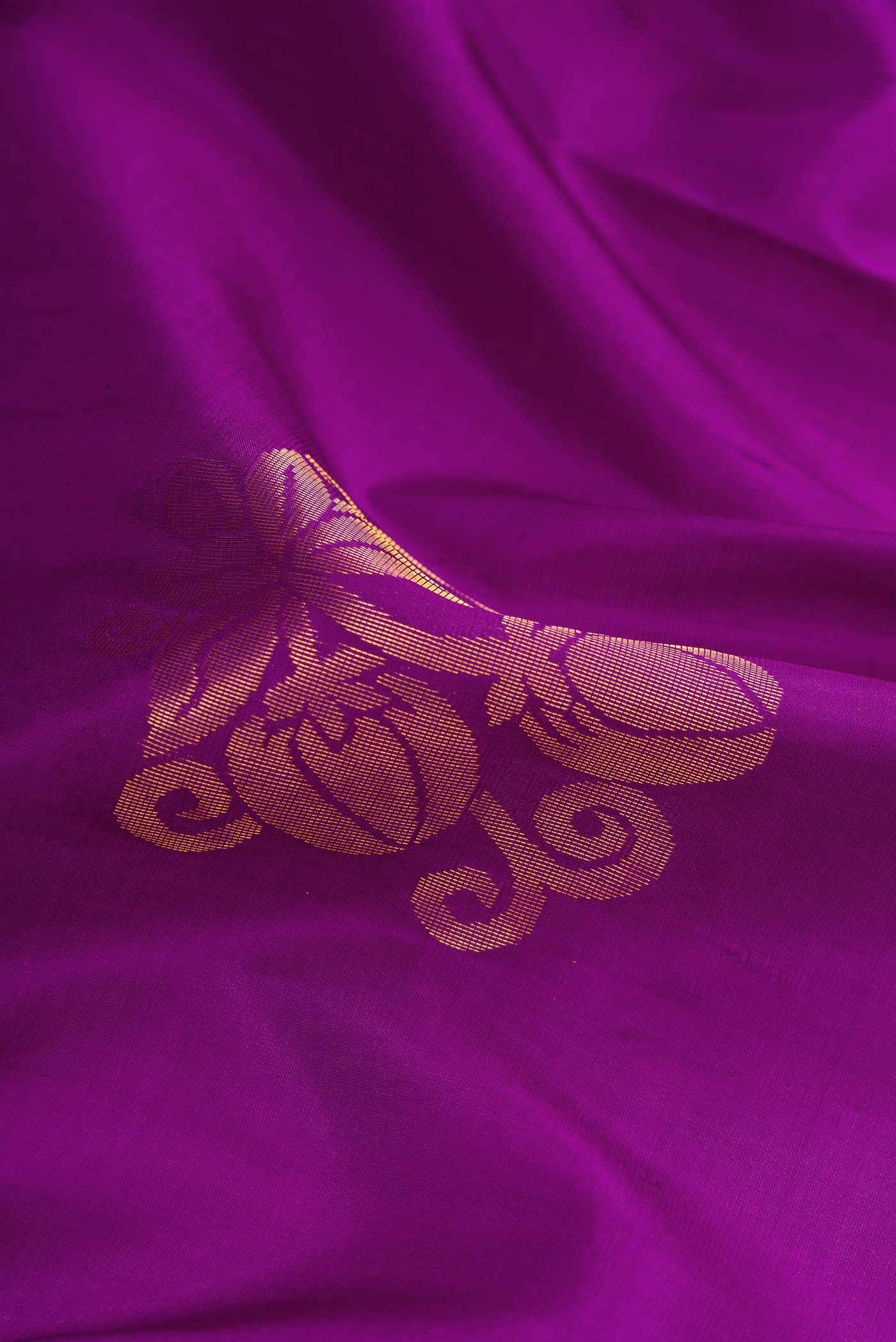 Purple Soft Silk Saree - Image 2