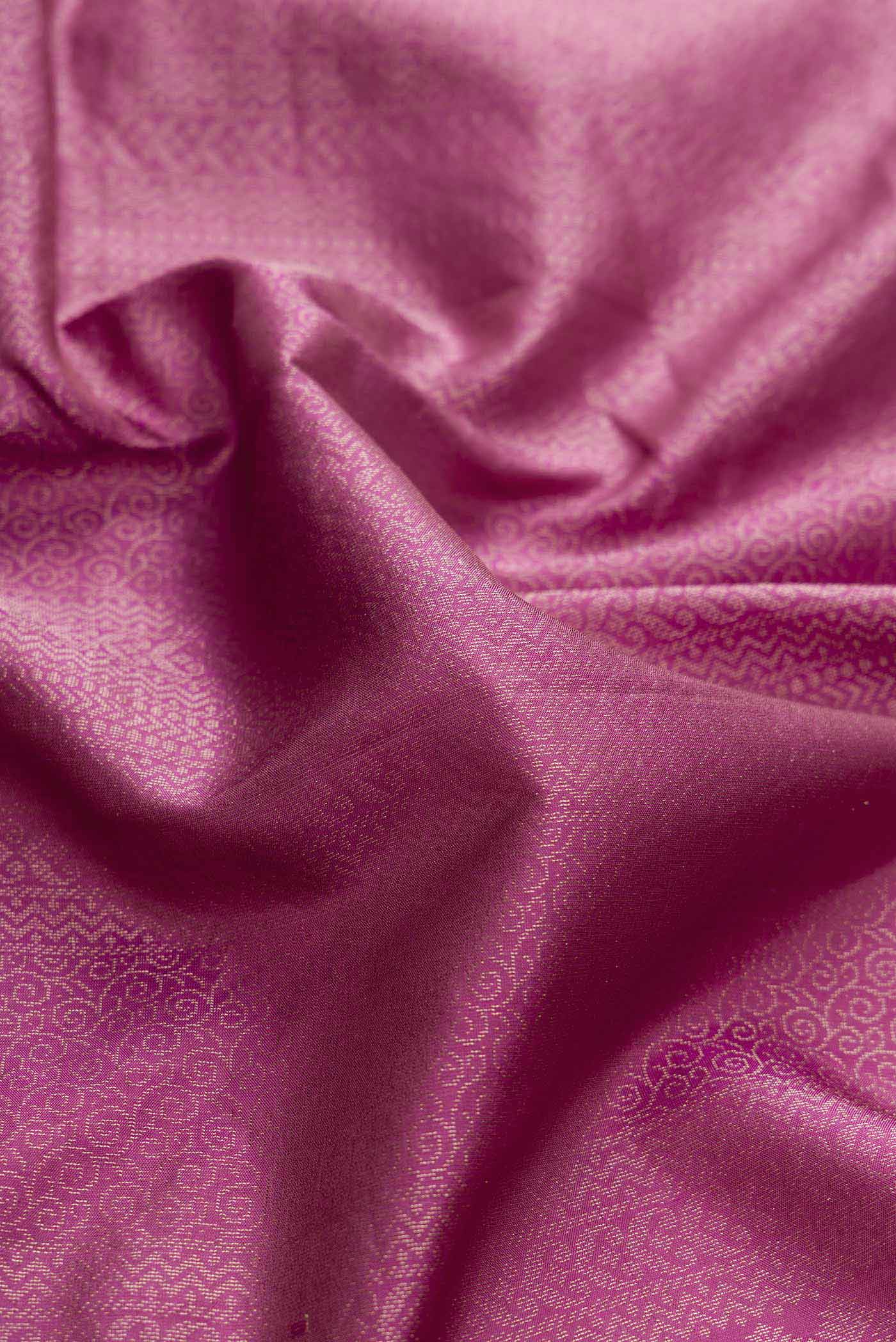 Purple Dual Tone Soft Silk Saree - Image 2