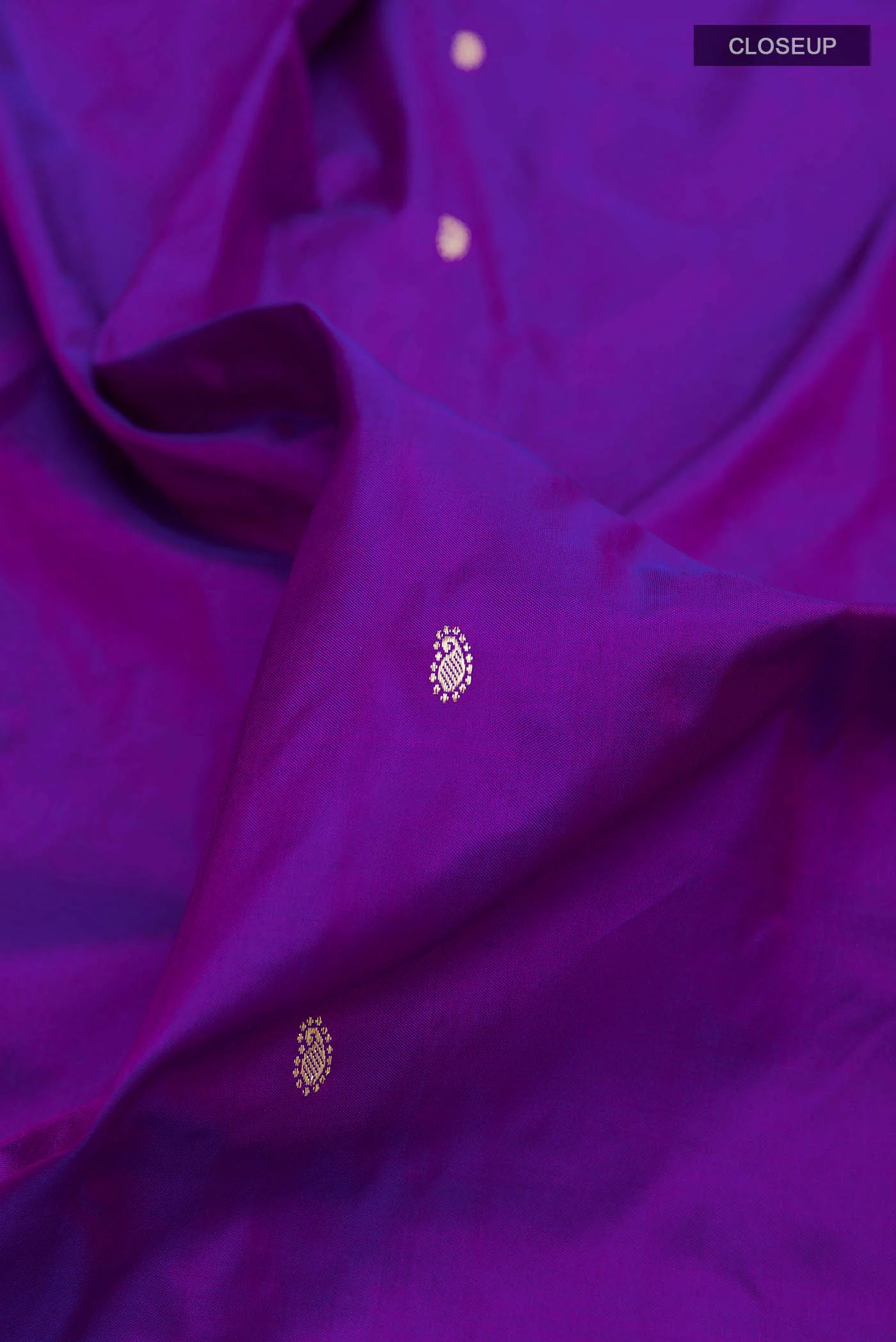 Violet Paithani Silk Saree - Image 2