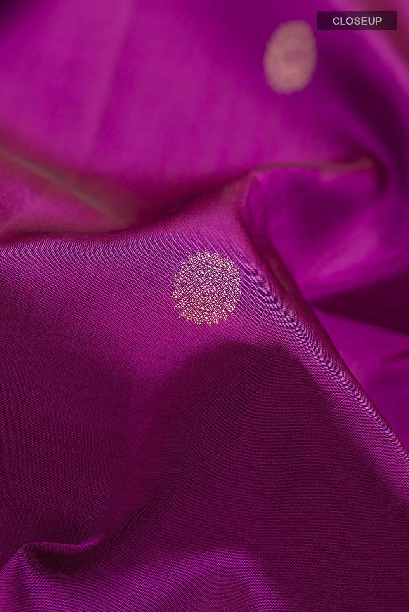 Purple Soft Silk Saree - Image 2