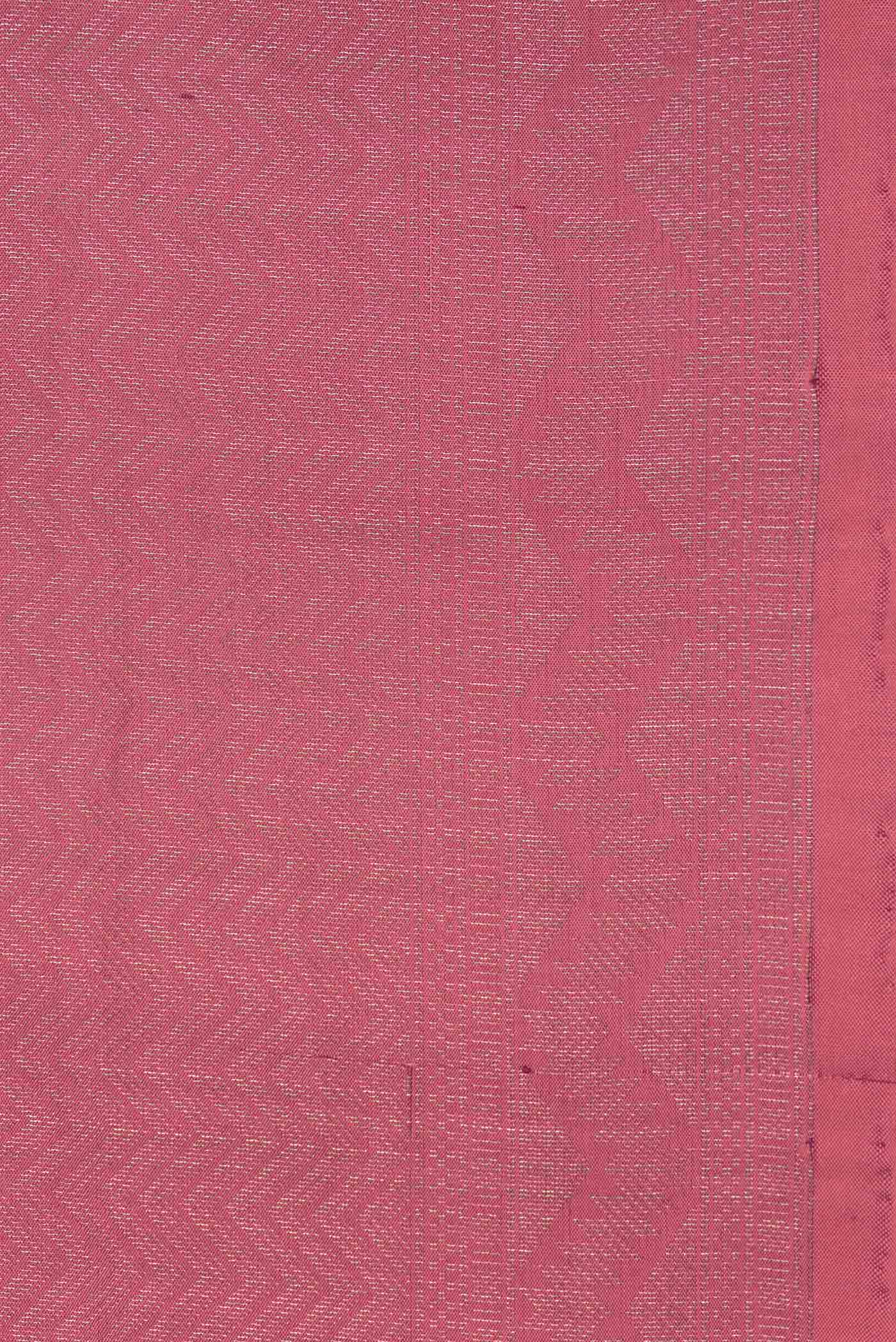 Rani Pink Dual Tone Soft Silk Saree - Image 3