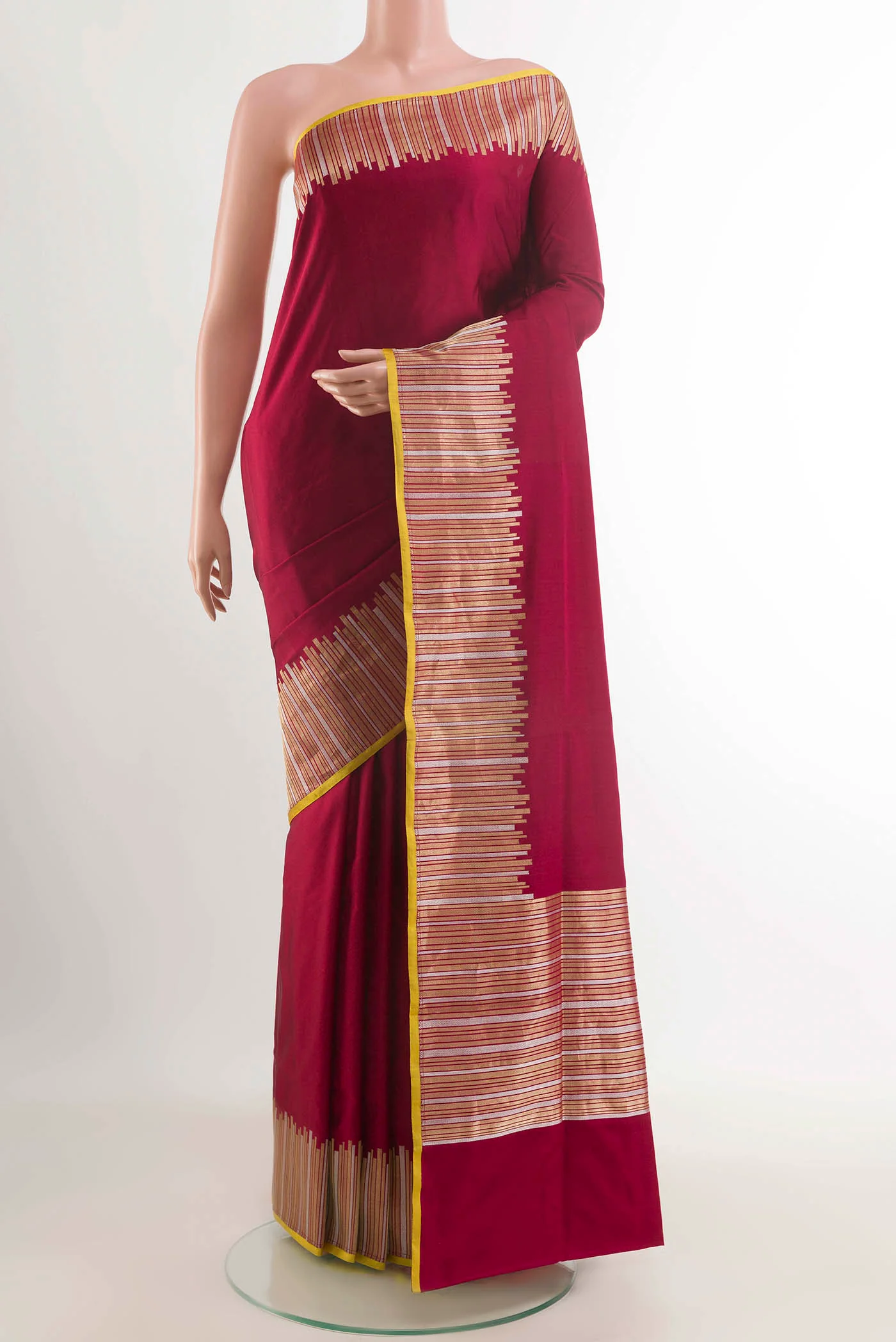 Red Banarasi Silk Saree