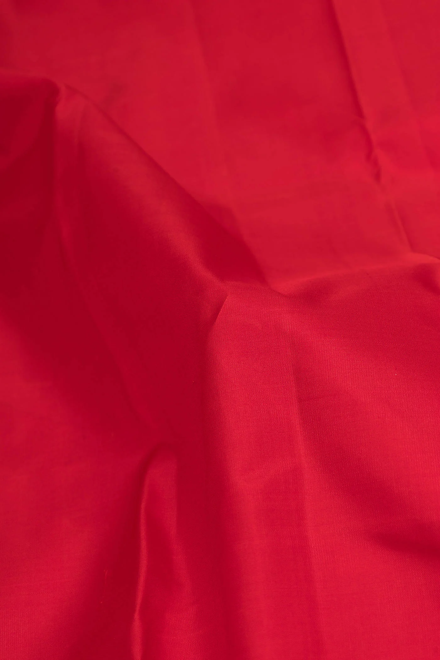 Red Dual Tone Kanjivaram Silk Saree - Image 2