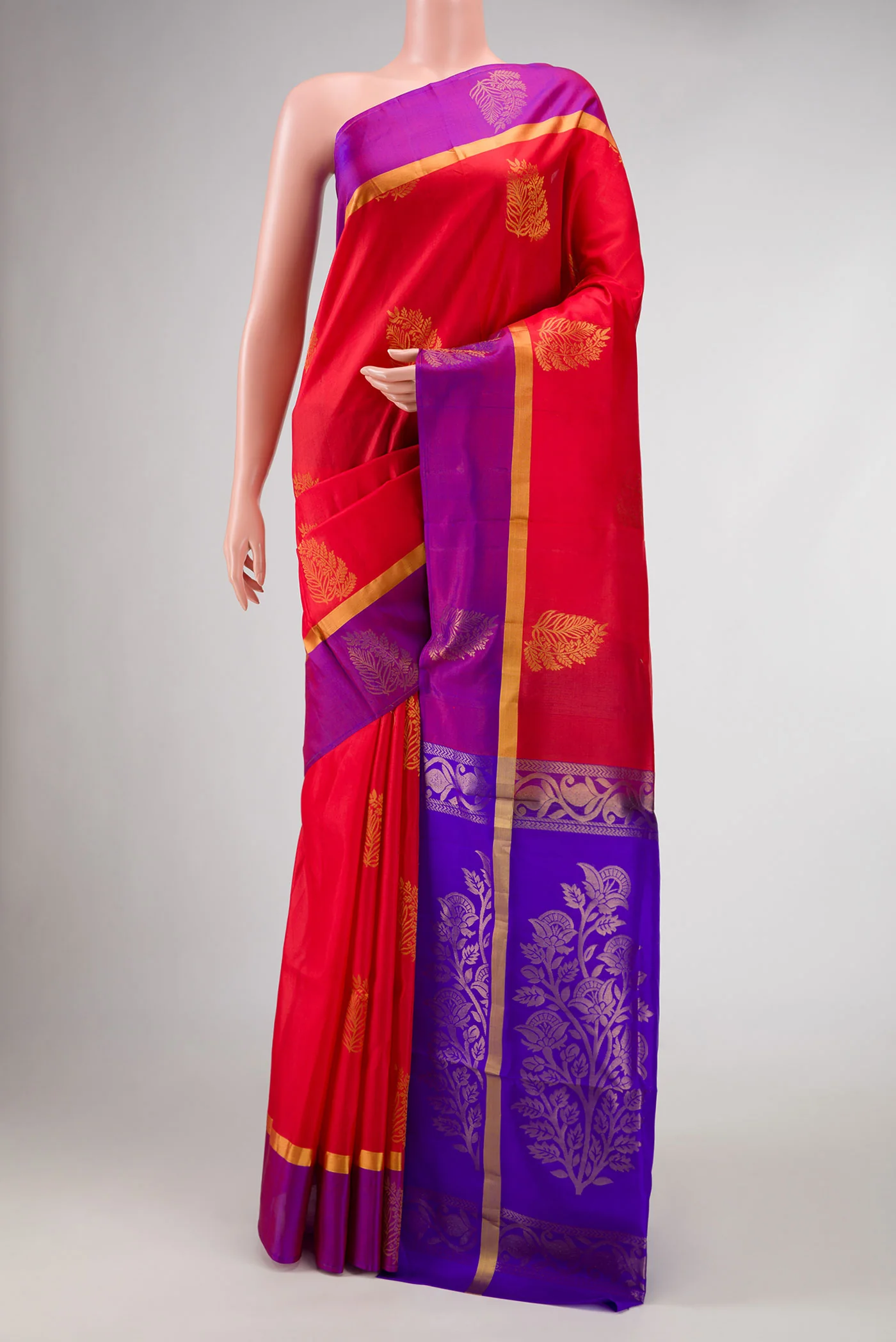 Red Soft Silk Saree