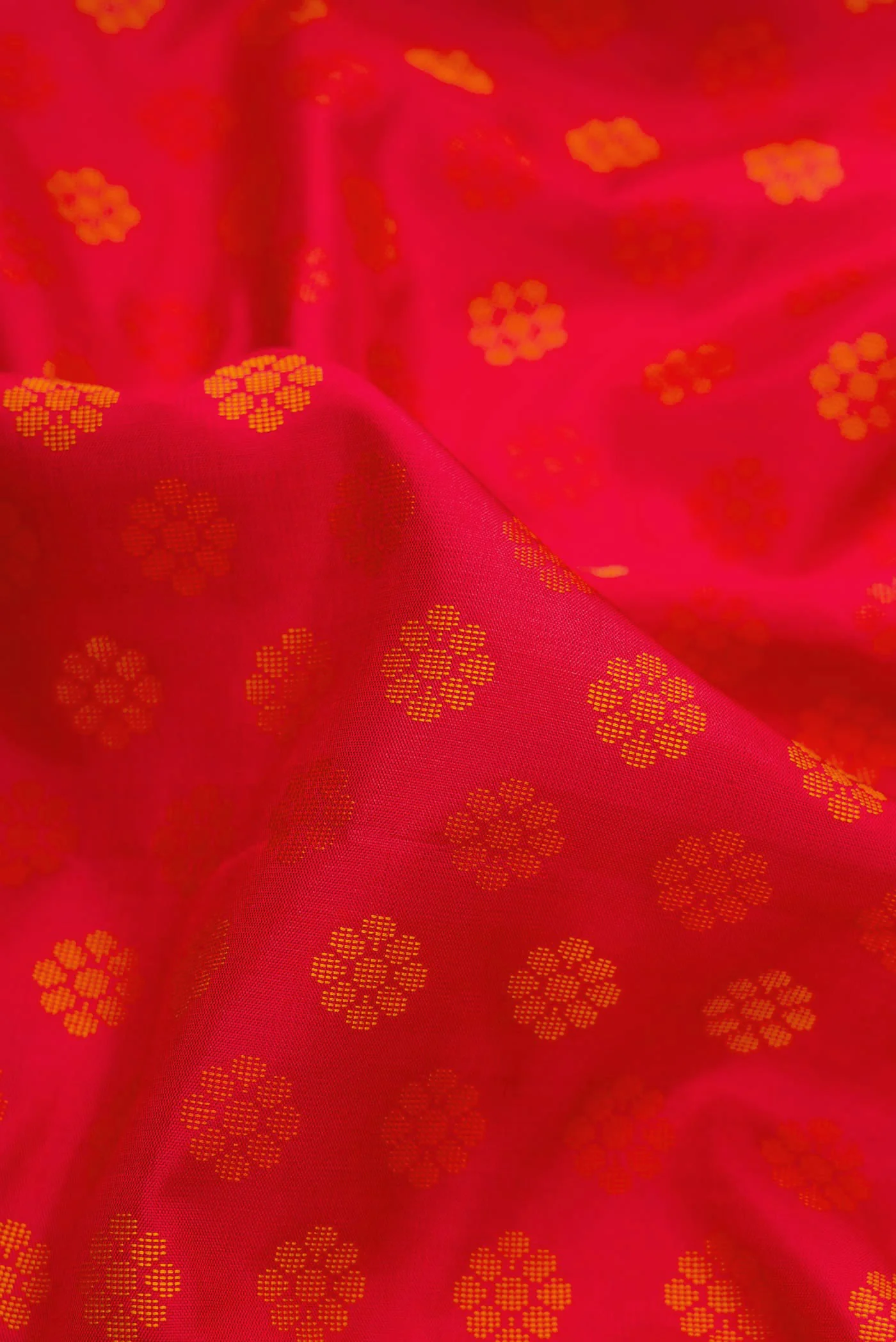 Red Soft Silk Saree - Image 2