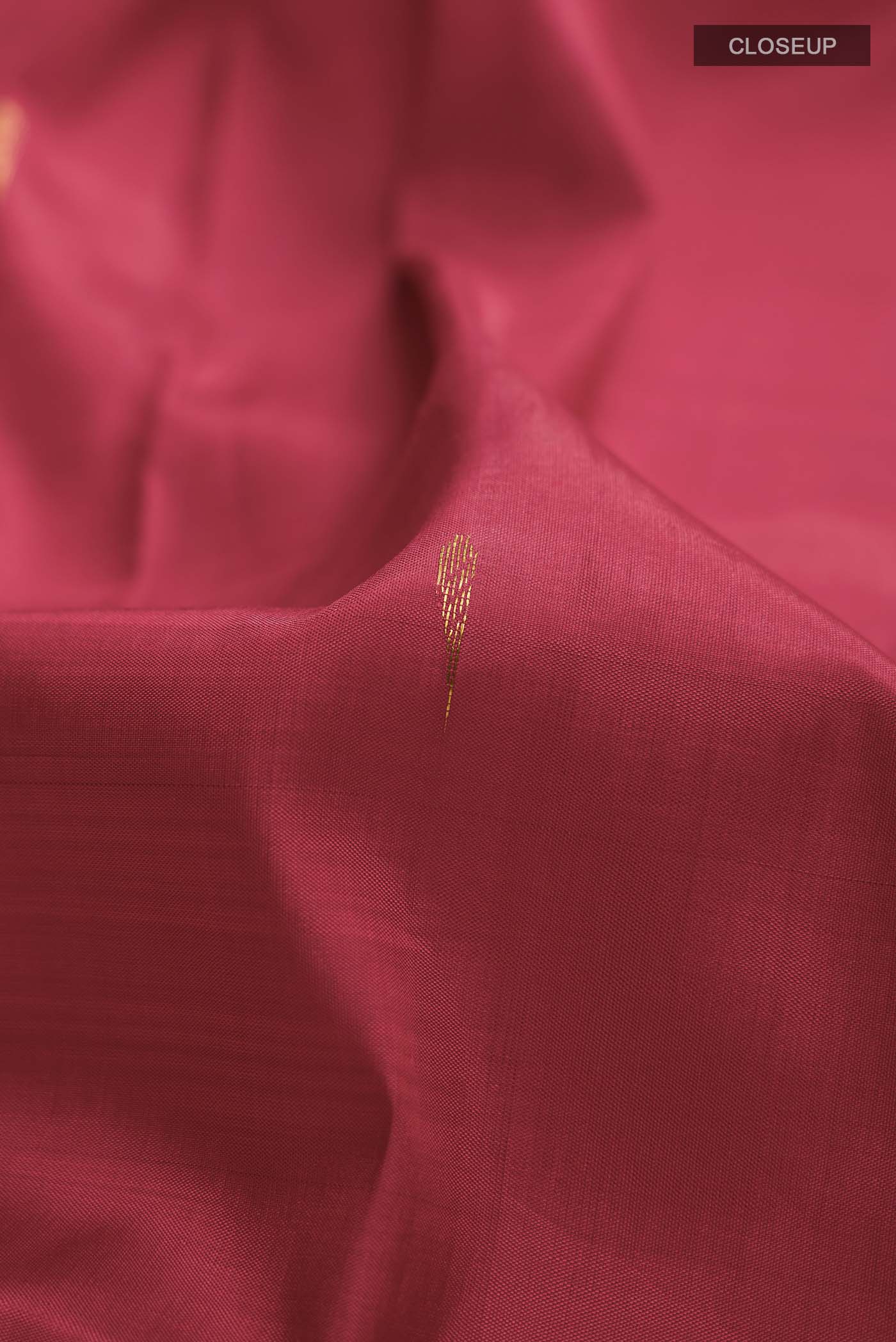 Red Kanjivaram Silk Saree - Image 2