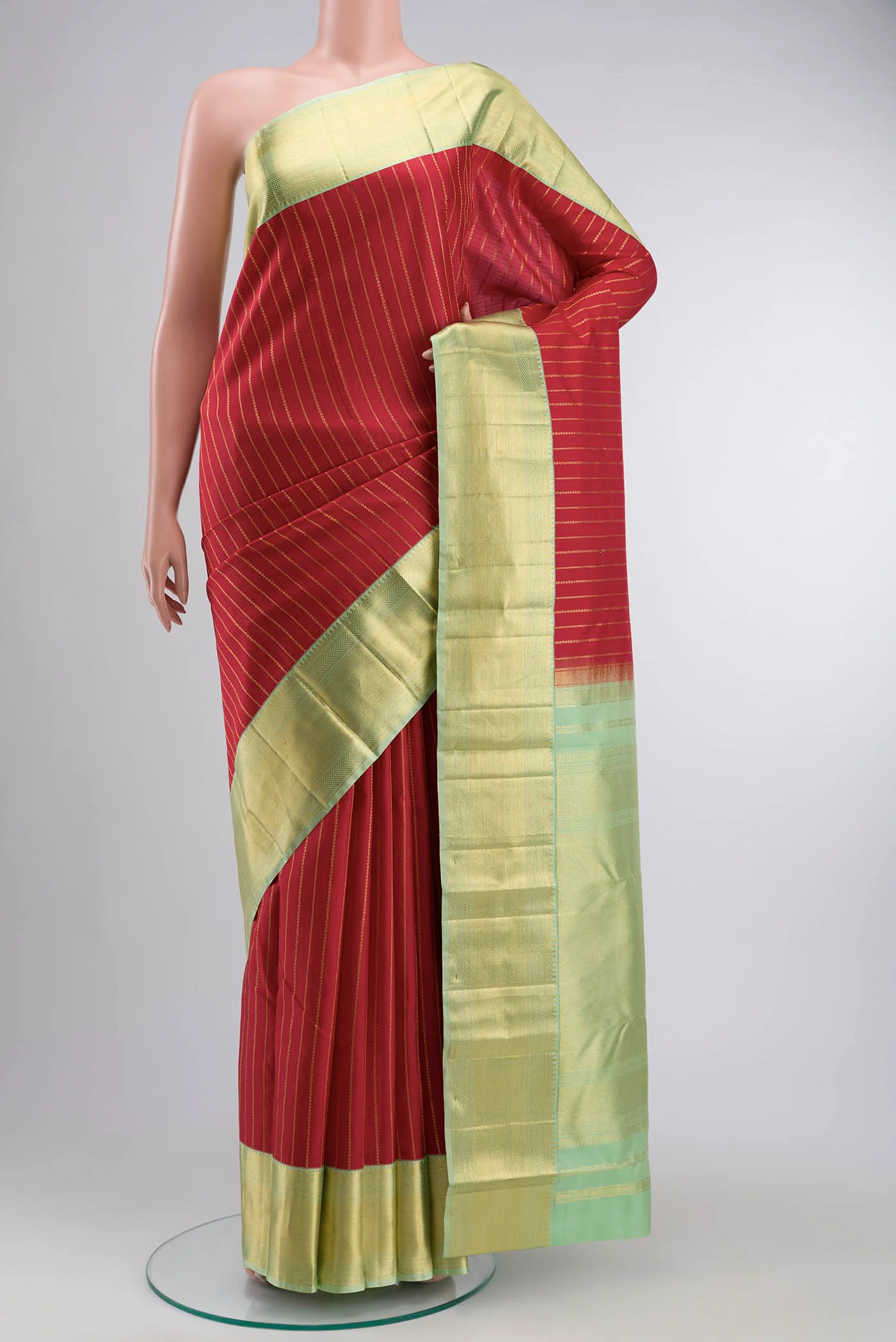 Red Kanjivaram Silk Saree