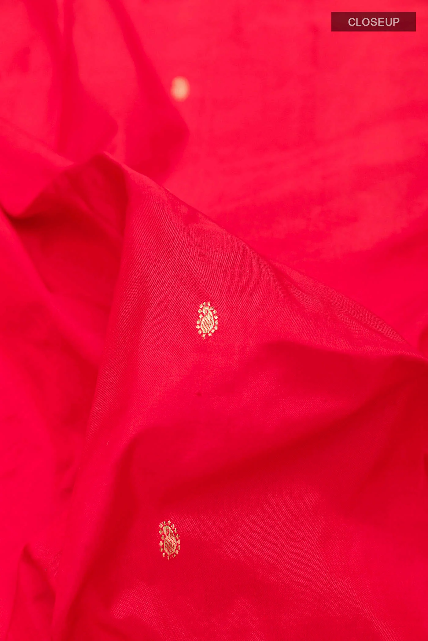 Red Paithani Silk Saree - Image 2