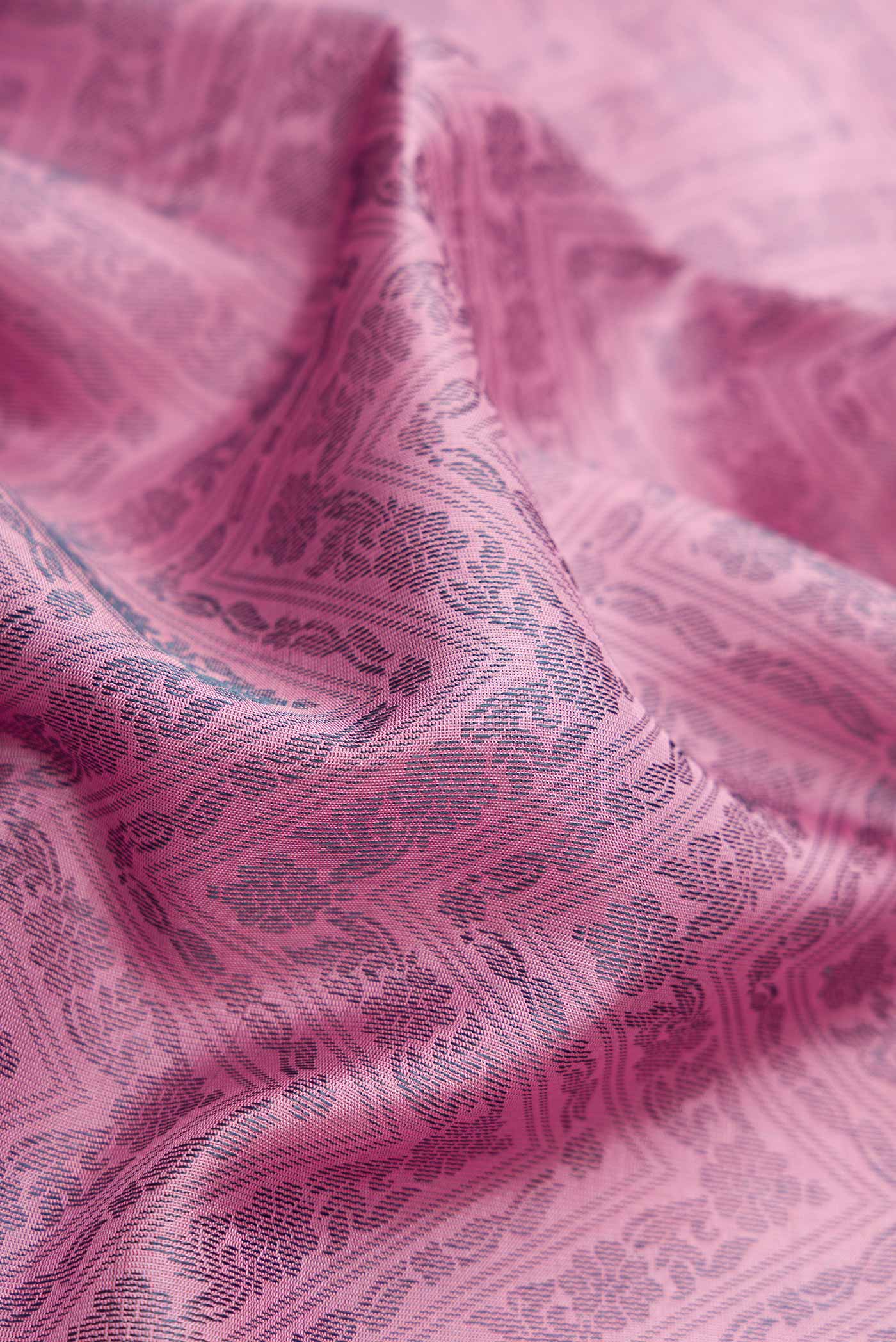 Lavender Soft Silk Saree - Image 2