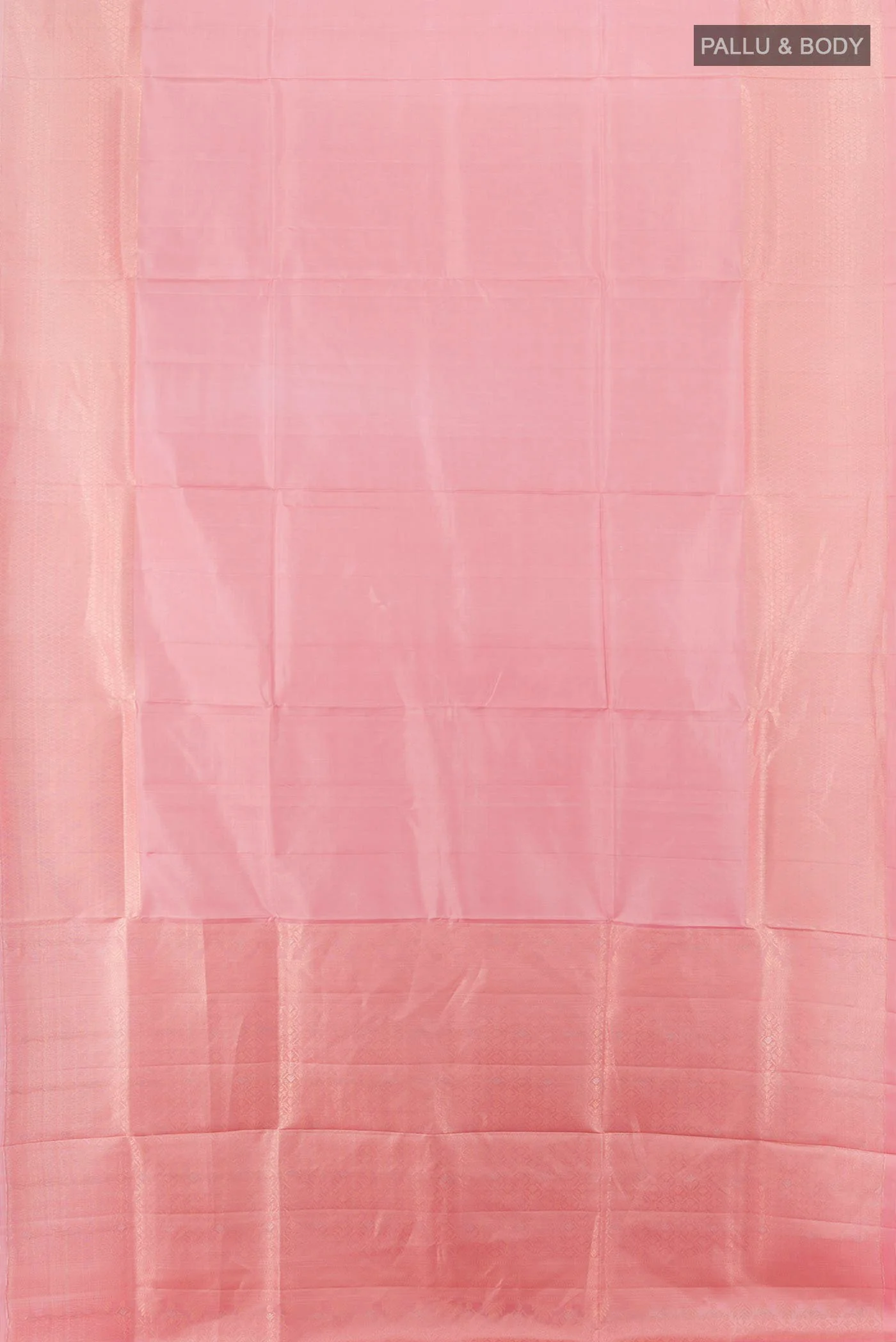 Rose pink Soft Silk Saree - Image 5
