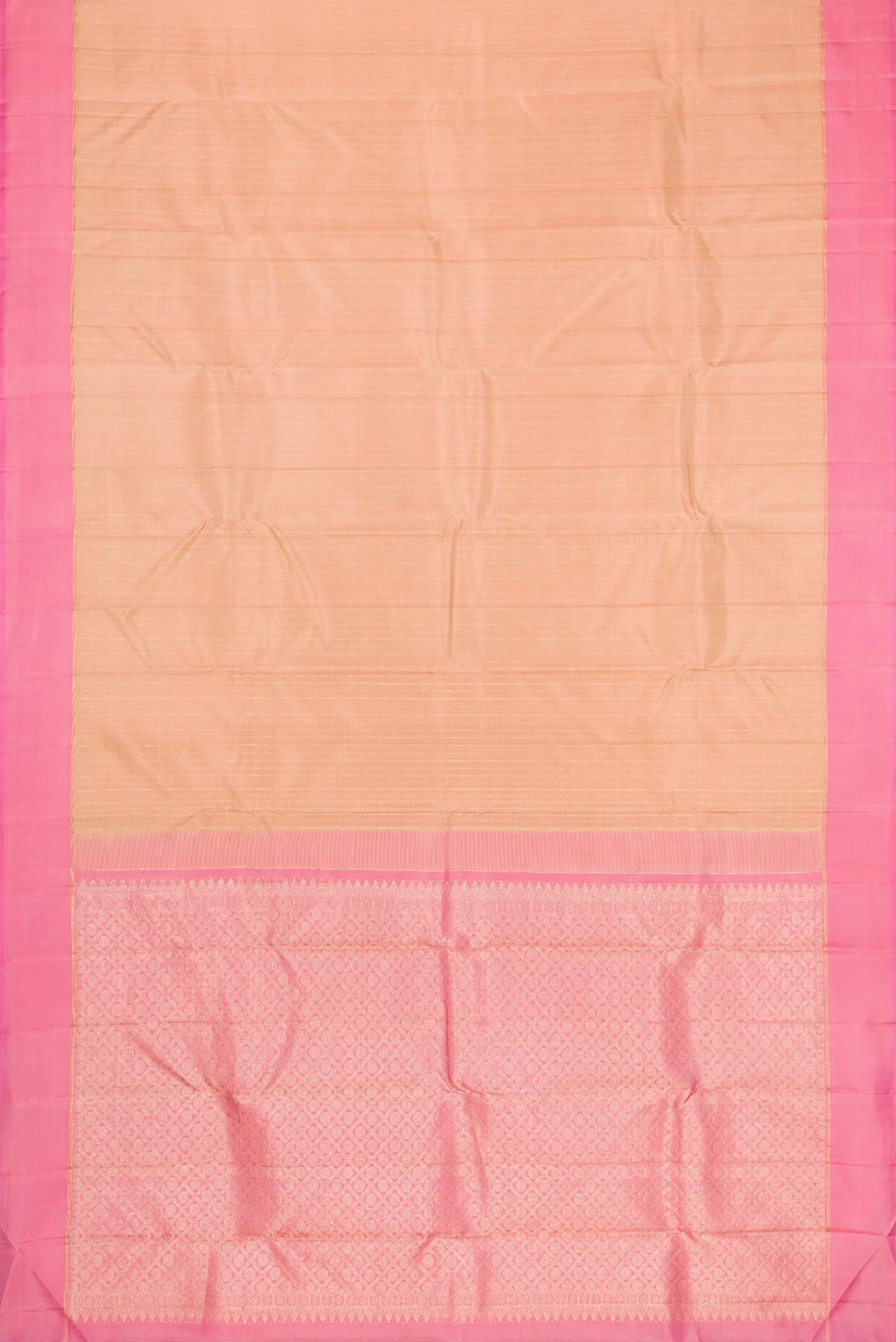 Sandal Kanchipuram Silk Saree - Image 6