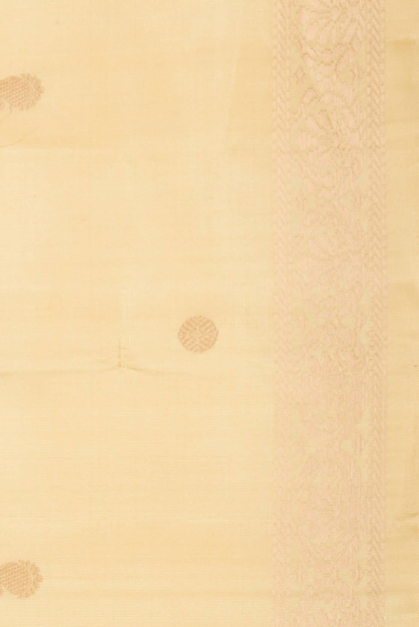Sandal Dual Tone Kanchipuram Silk Saree - Image 5
