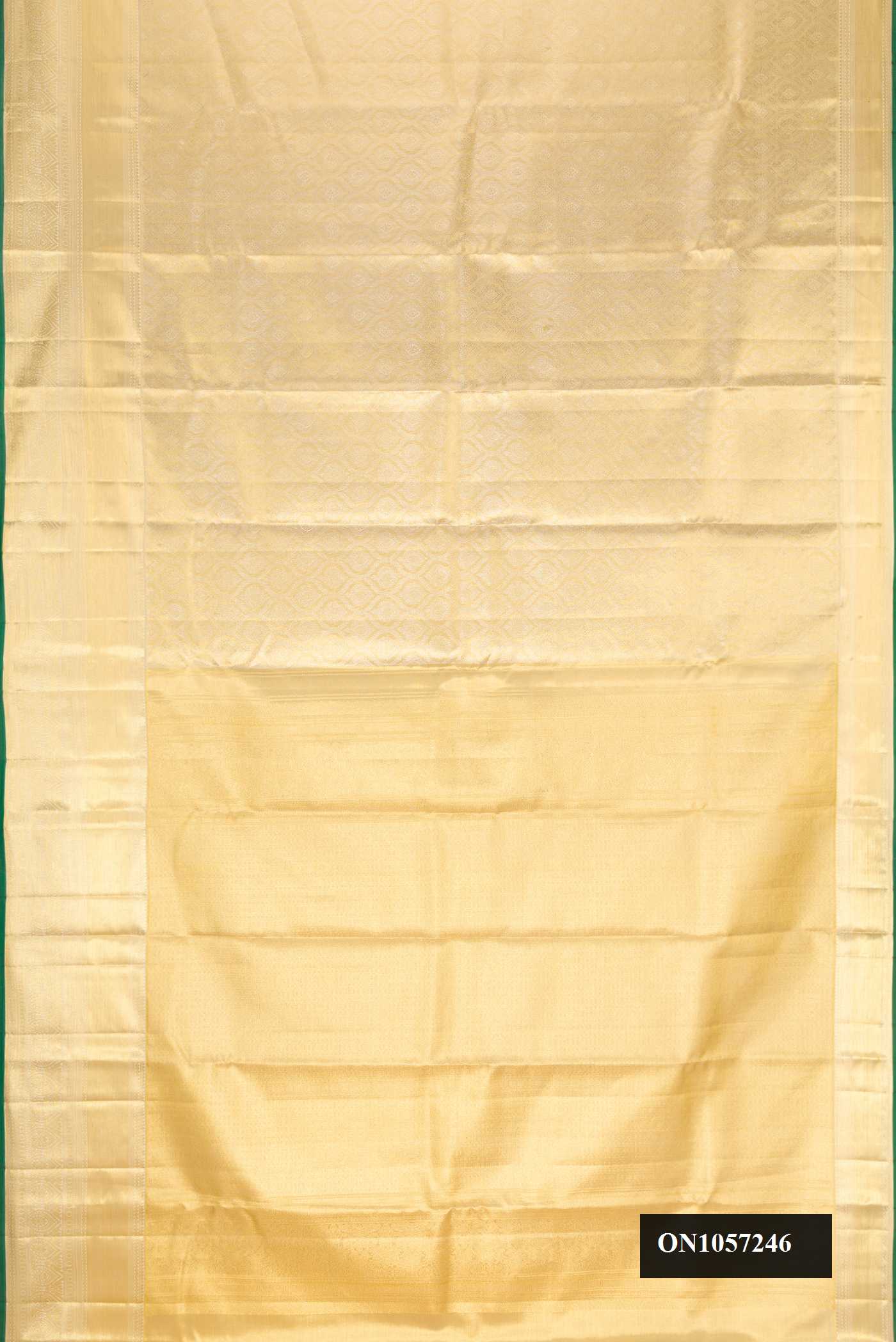 Sandal Dual Tone Kanchipuram Tissue Silk Saree