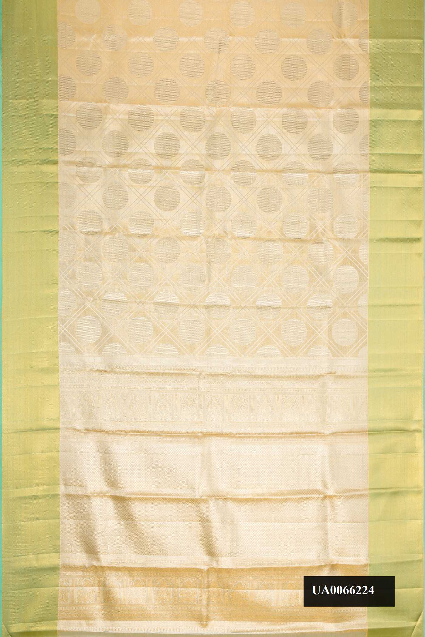 Sandal Dual Tone Kanchipuram Tissue Silk Saree