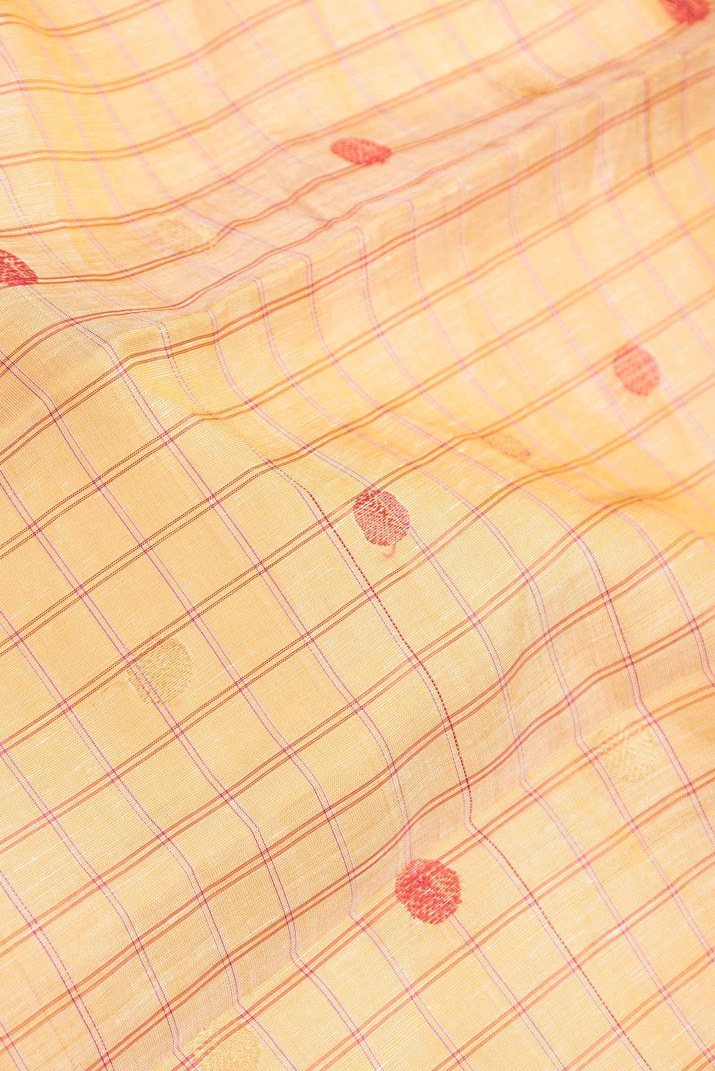 Sandal Gadwal Silk Saree - Image 2