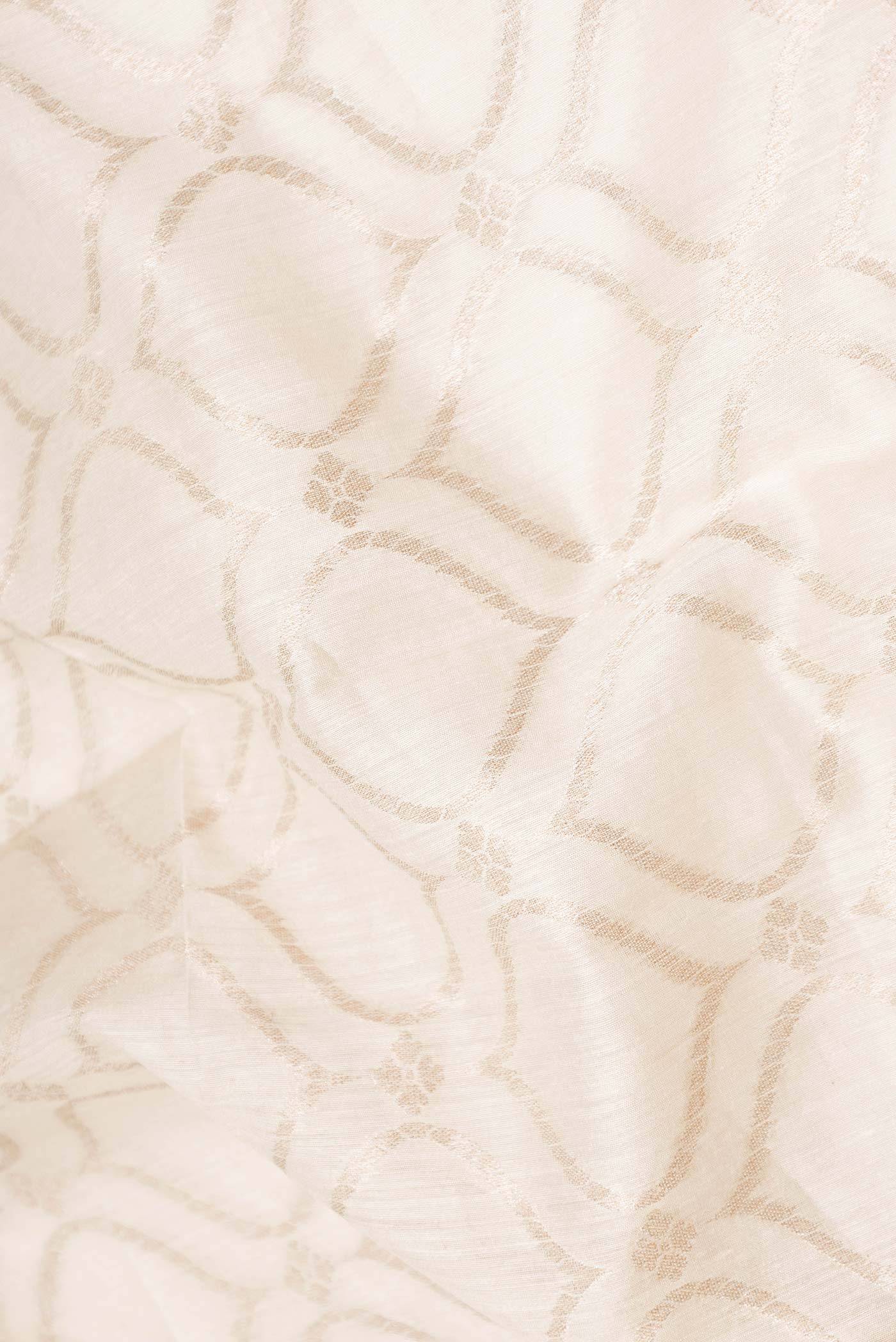 Sandal Dual Tone Tussar Silk Saree - Image 2