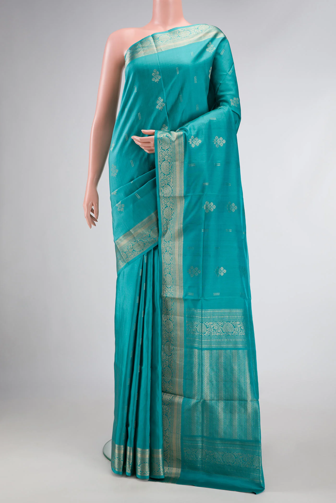 Blue Soft Silk Saree