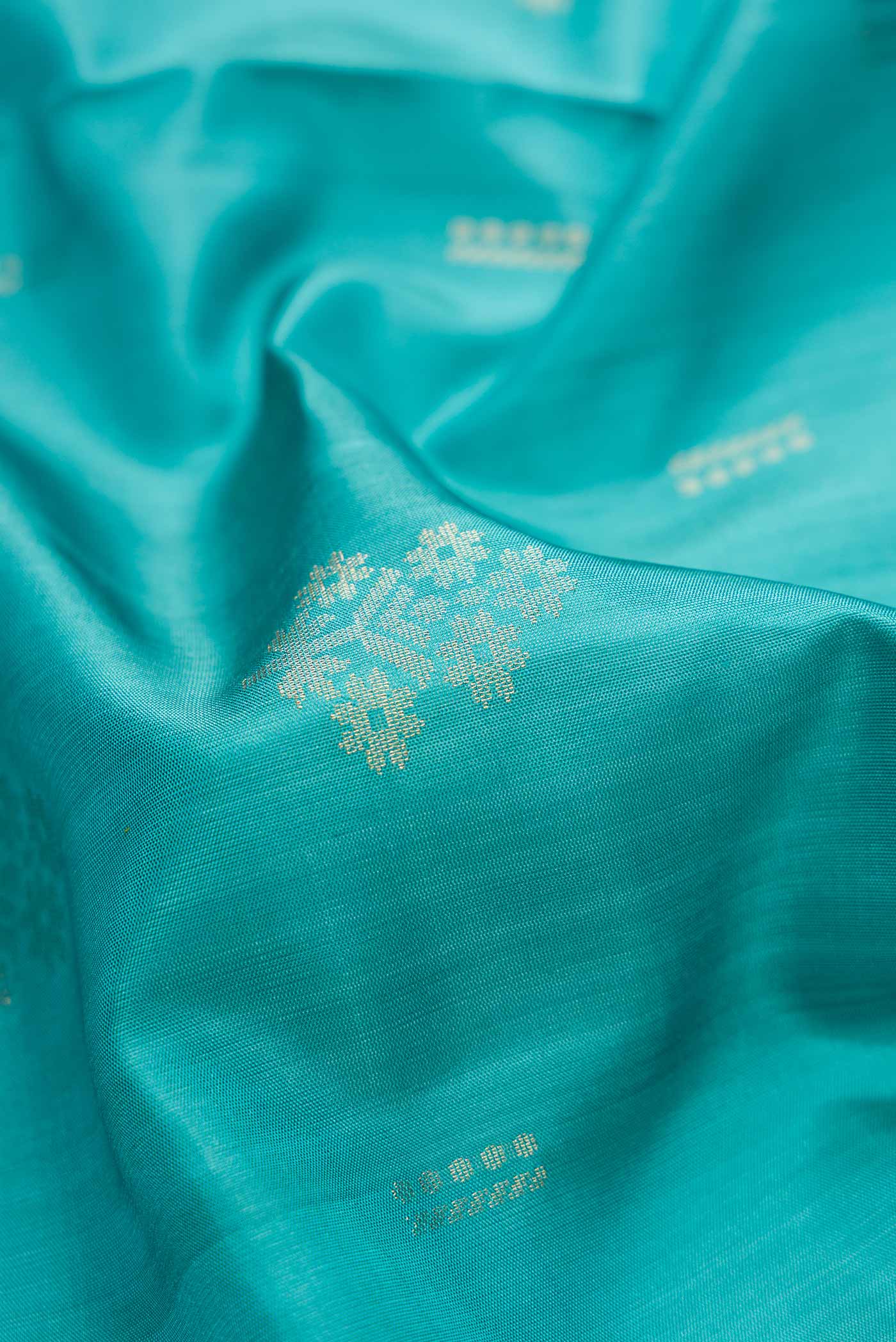 Blue Soft Silk Saree - Image 2