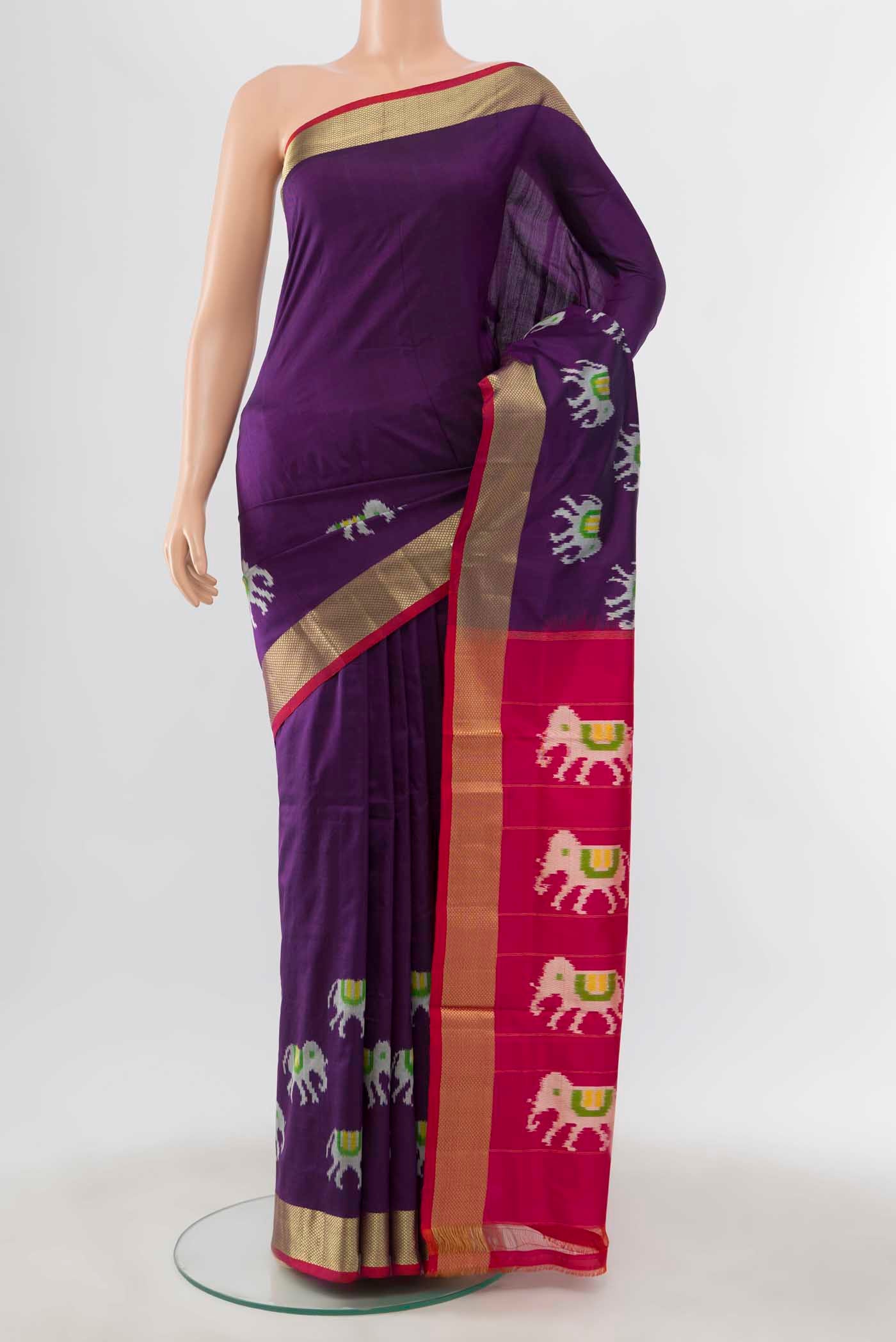 Violet Pochampally Saree