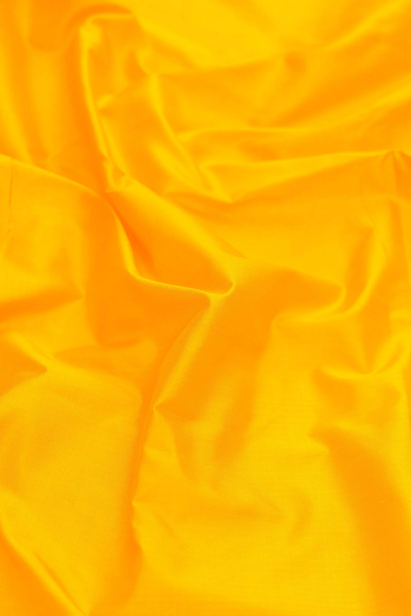 Yellow Dual Tone Double Ikat Saree - Image 2
